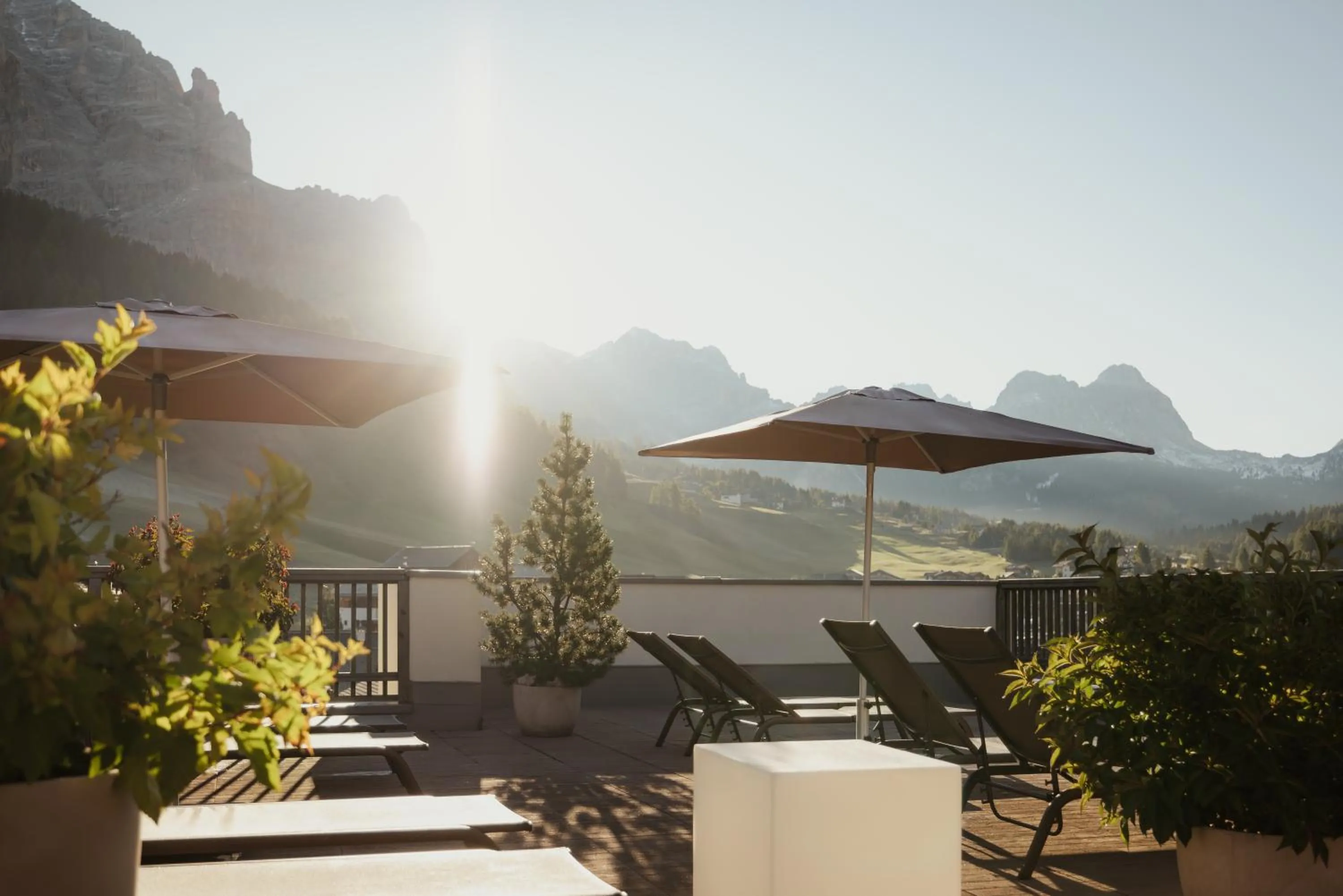 Solarium in Hotel Diamant