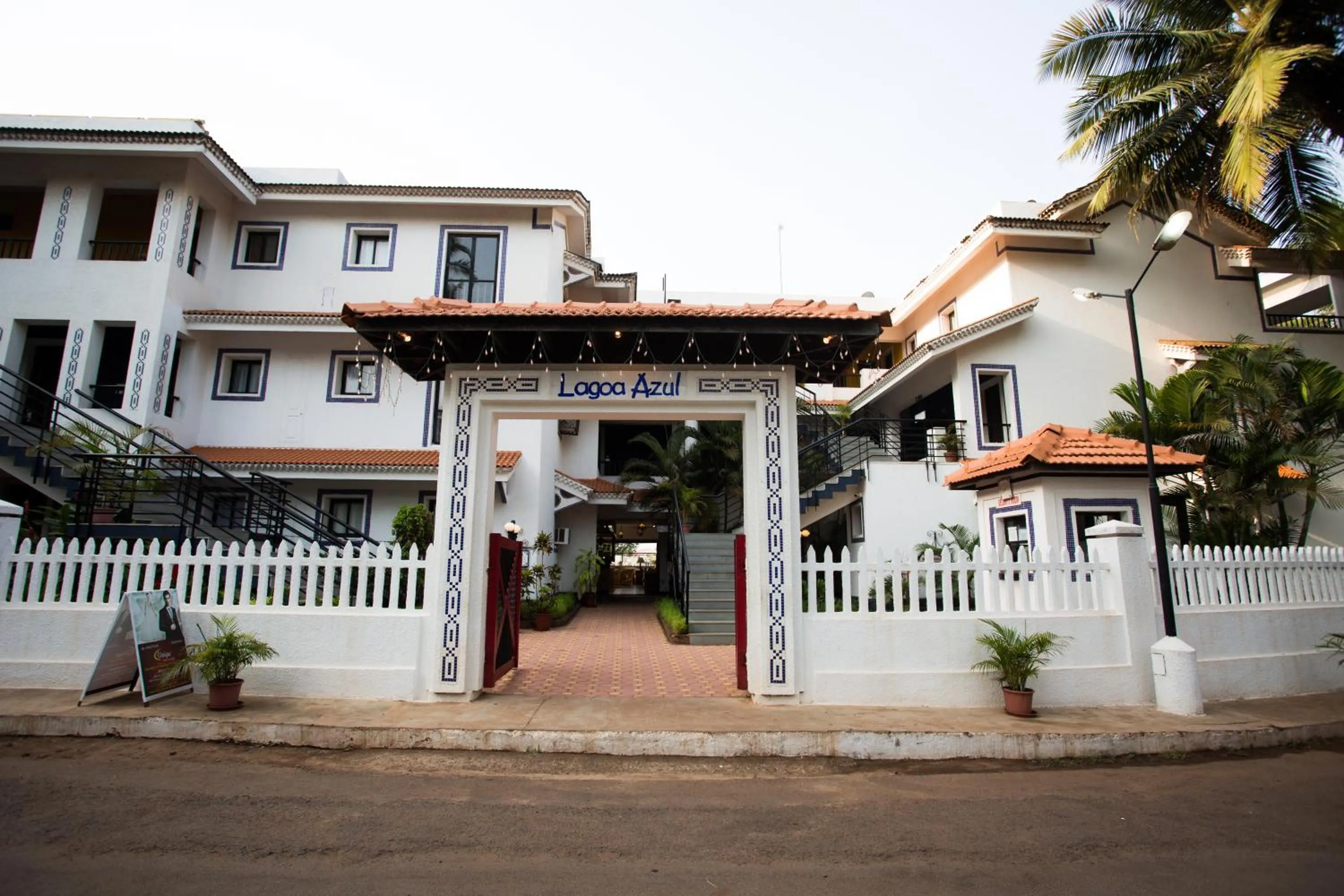 Facade/entrance in Resort Lagoa Azul