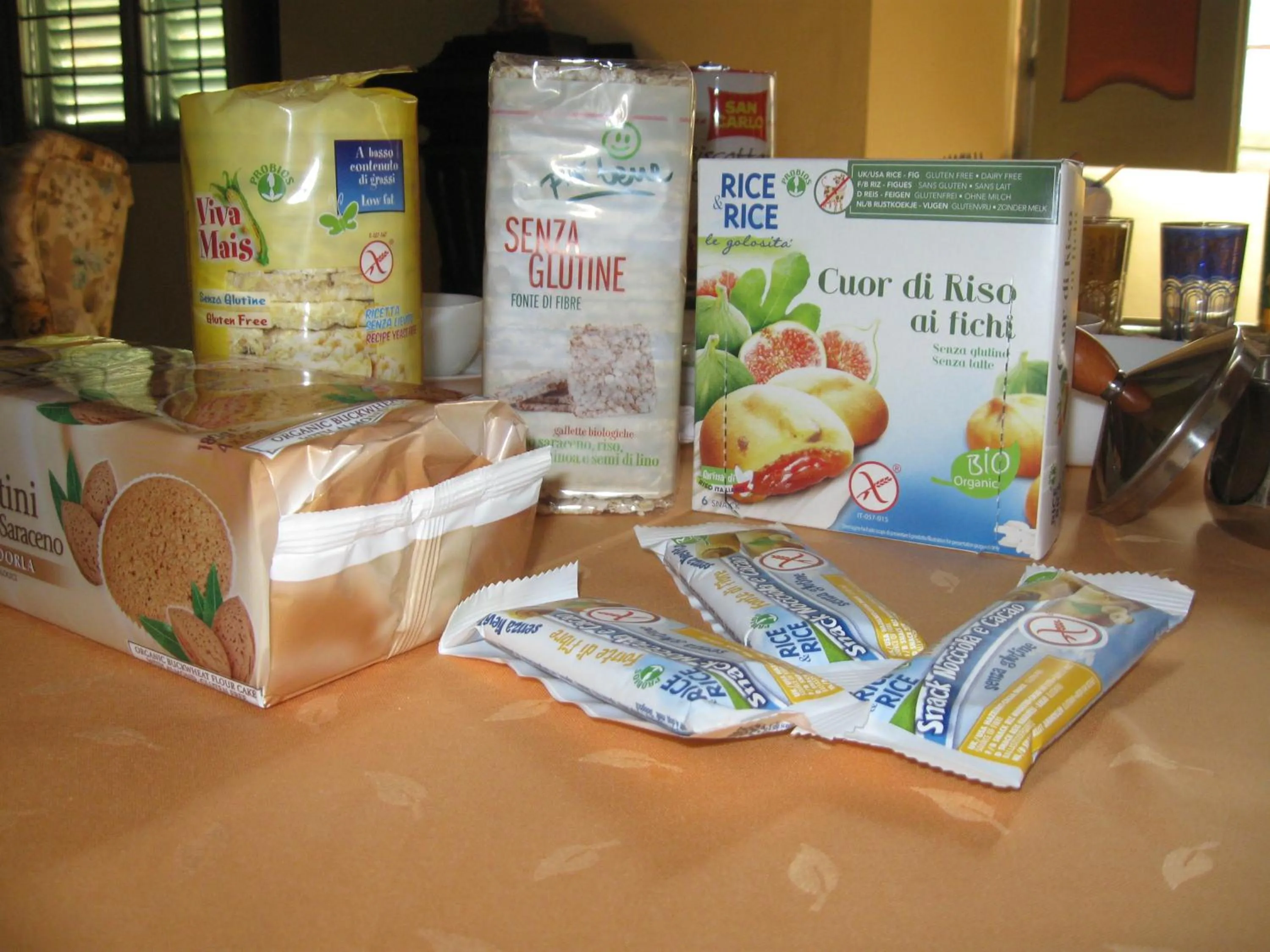 Food and drinks in Storica Quercia B&B