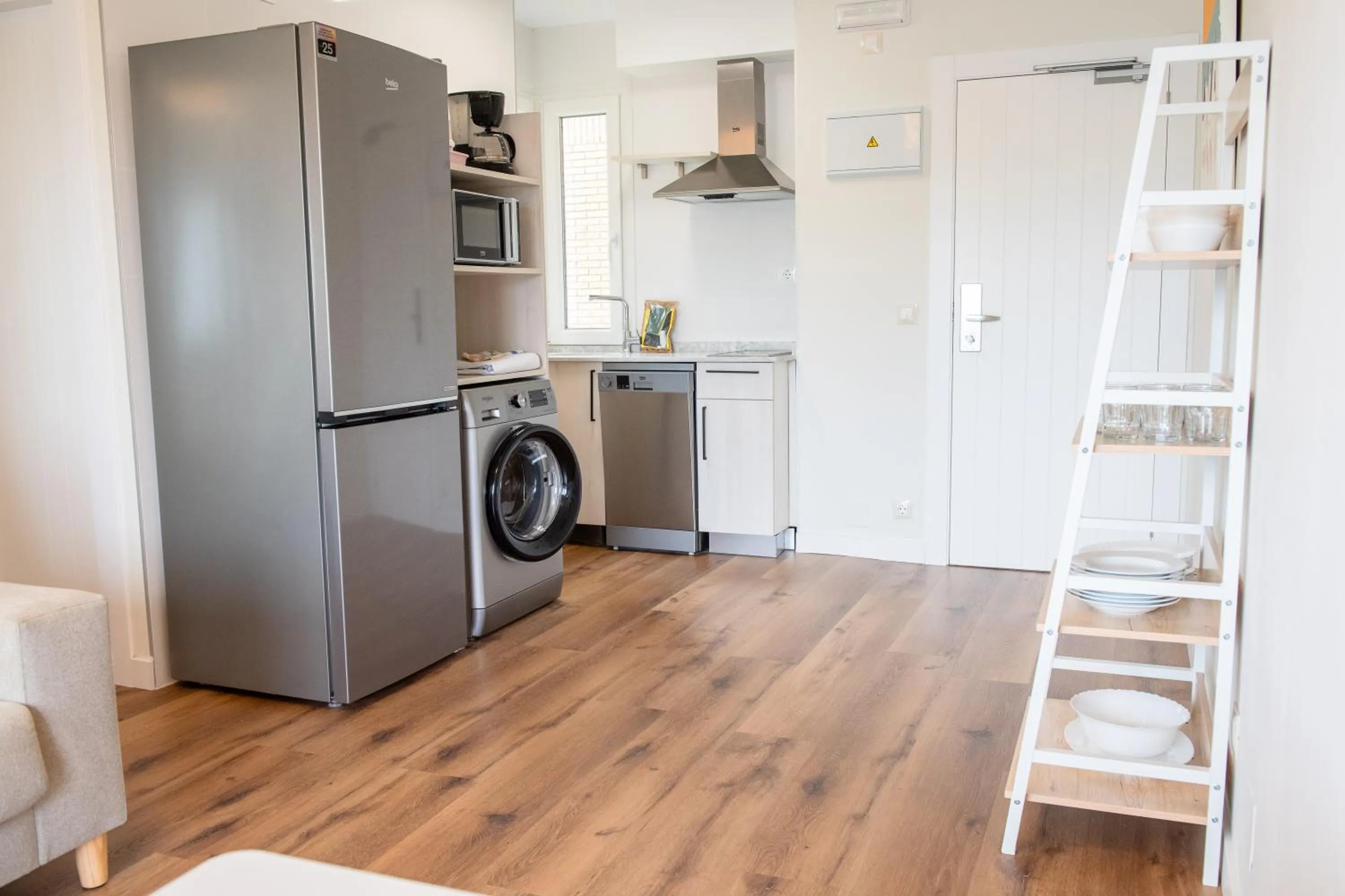 Kitchen or kitchenette in Apartamentos Suaces