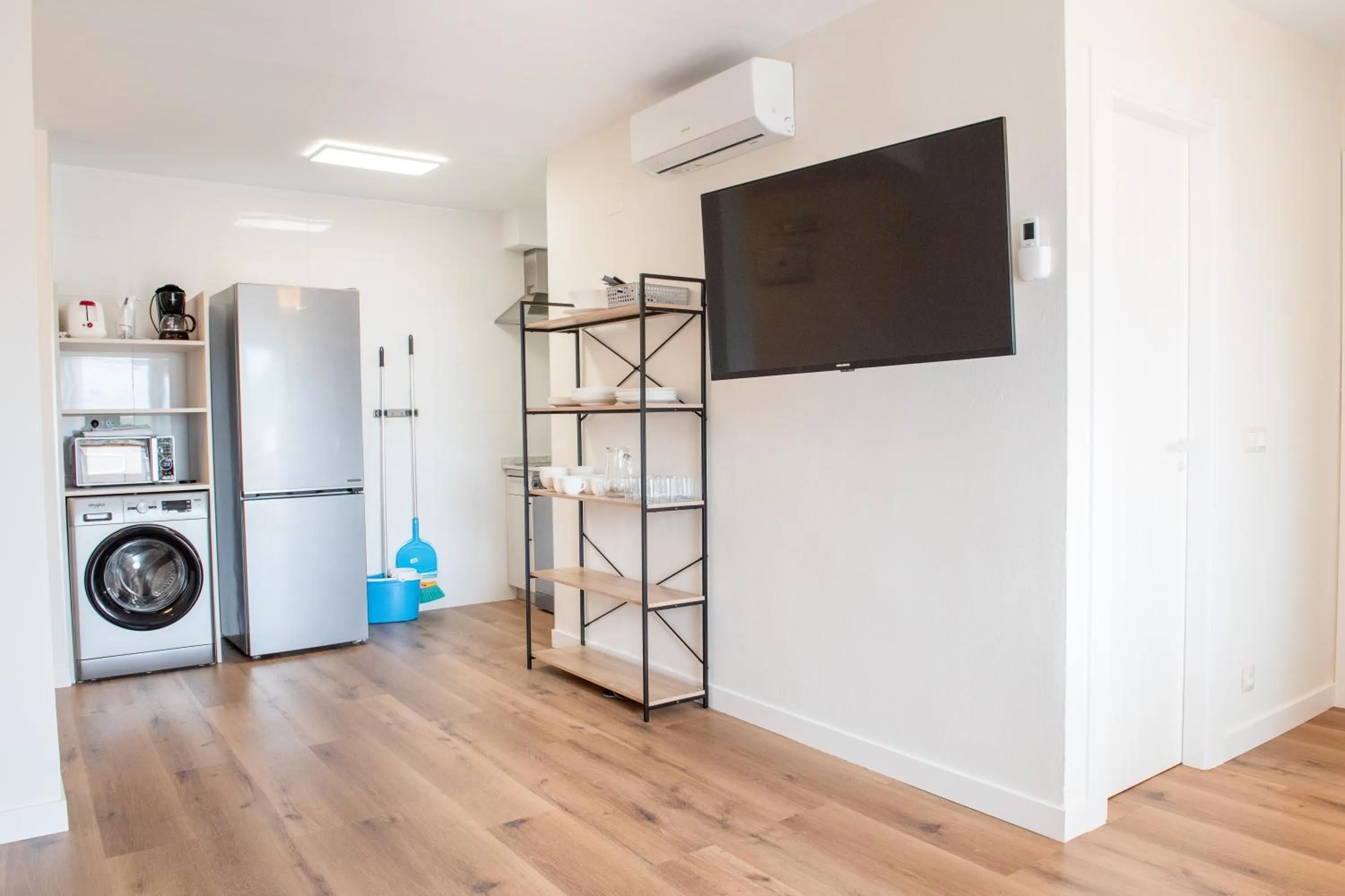 Kitchen or kitchenette in Apartamentos Suaces