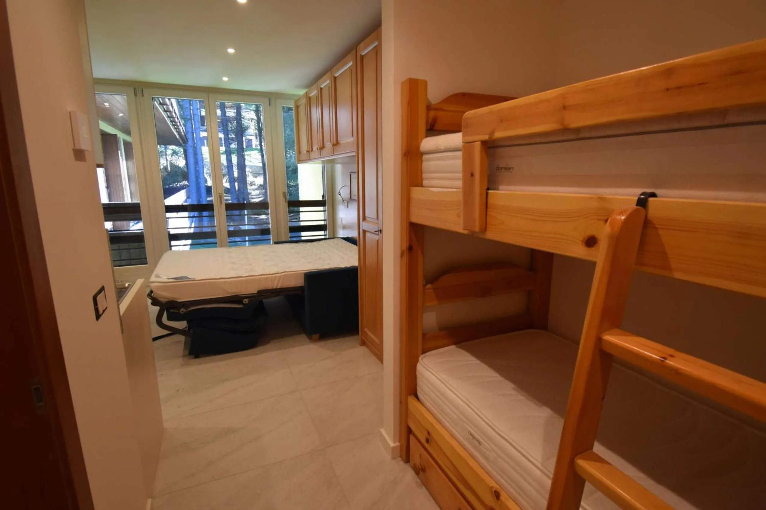 Communal lounge/ TV room, Bed in Residenza Silvana