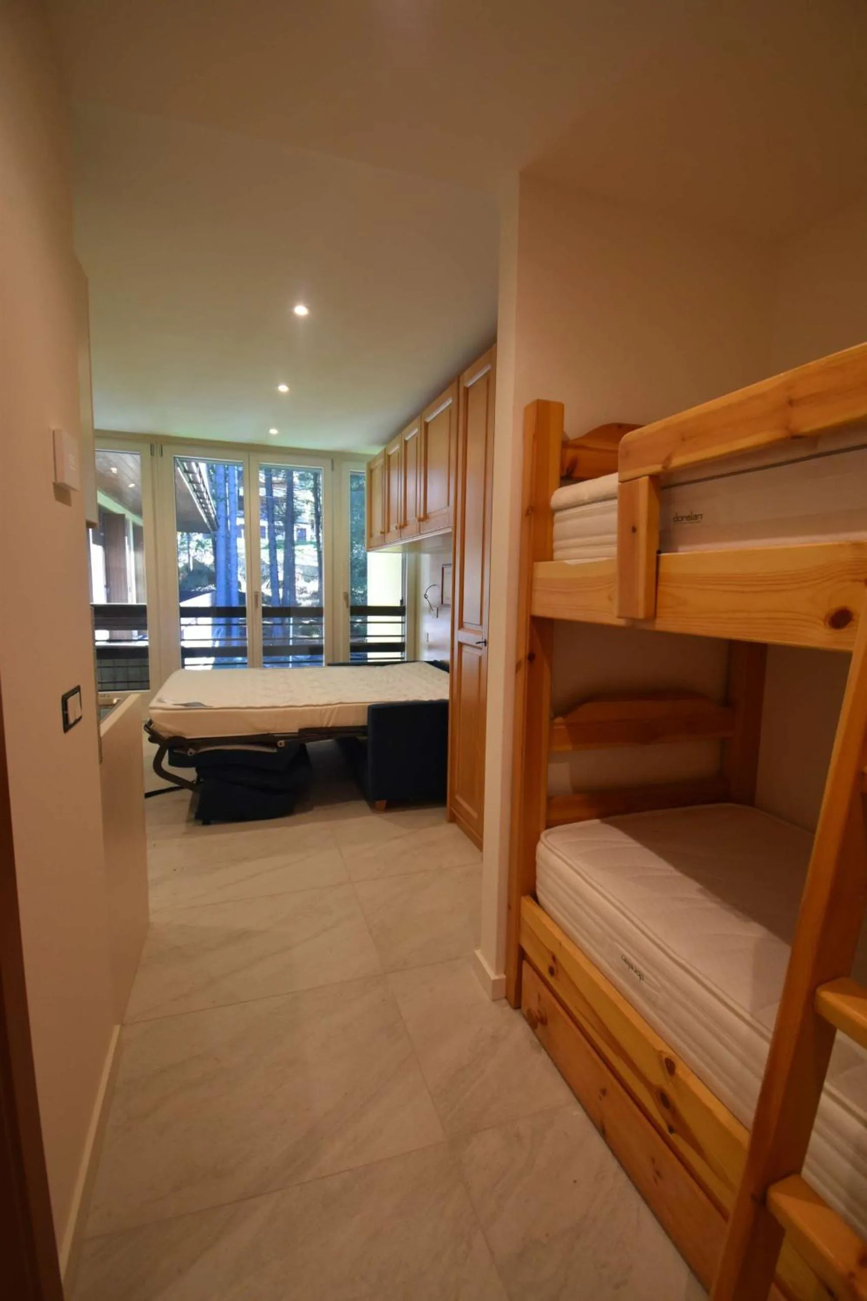 Communal lounge/ TV room, Bed in Residenza Silvana