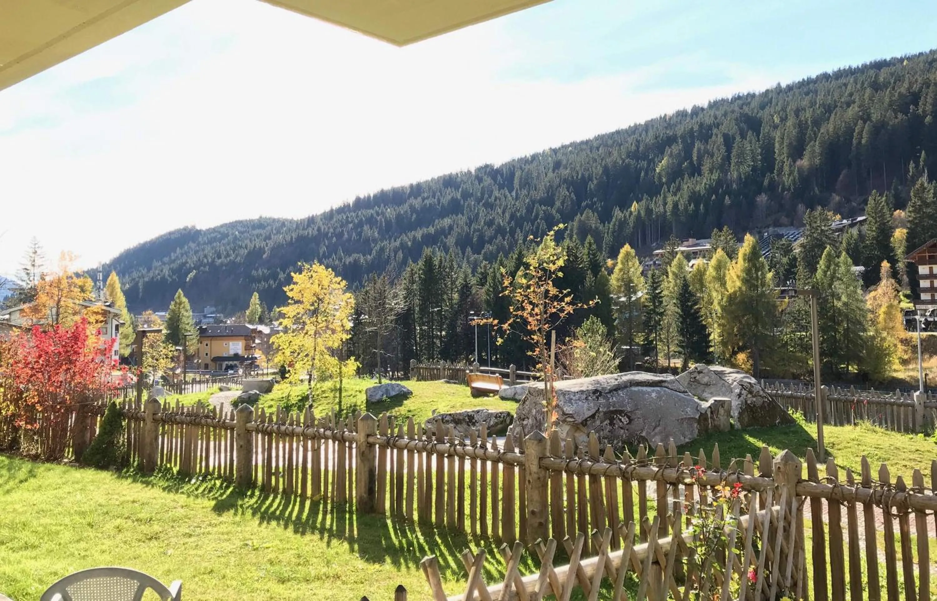 Garden view in Residenza Silvana