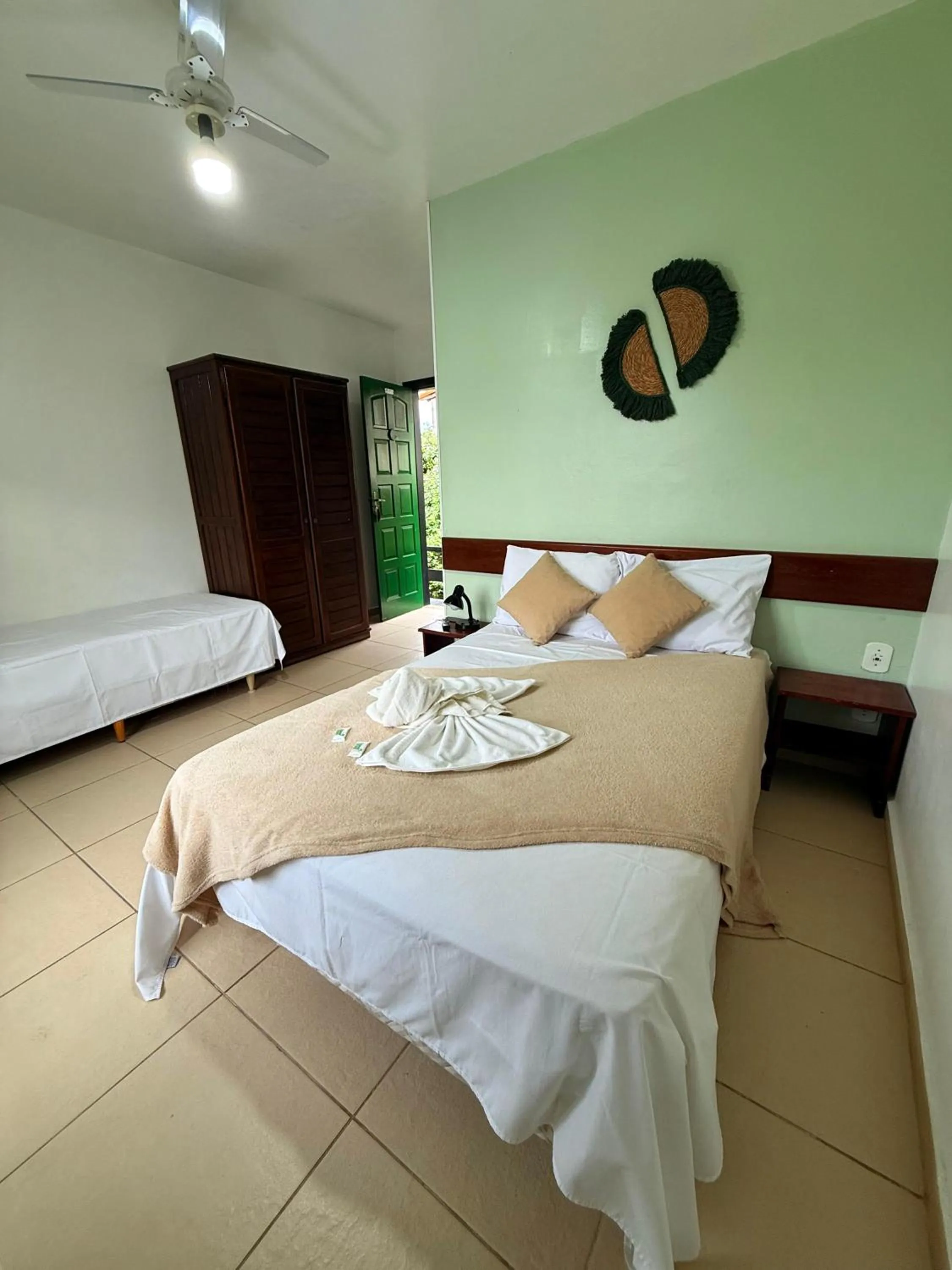 Bedroom, Bed in Pousada Sonho Verde