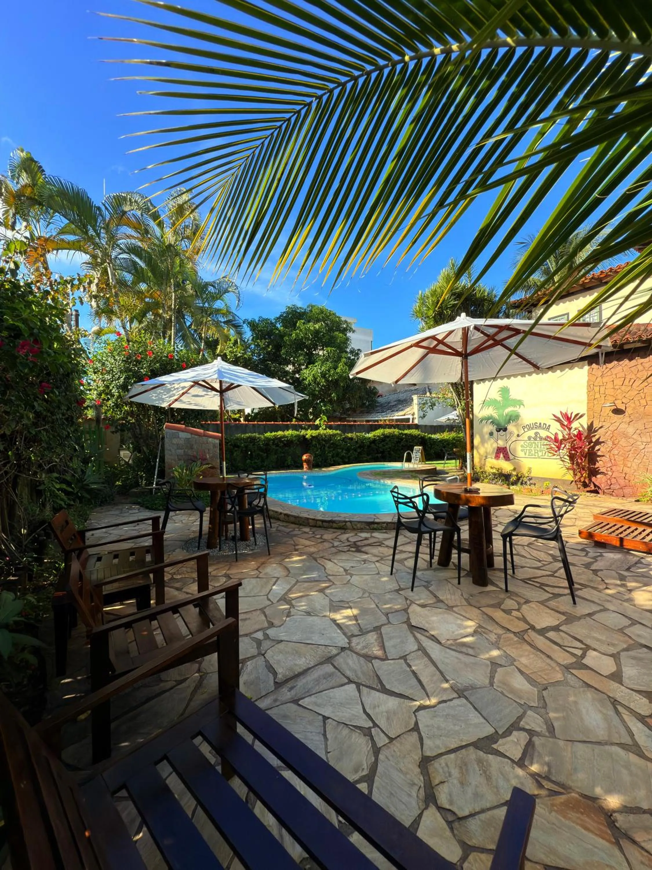 Patio in Pousada Sonho Verde