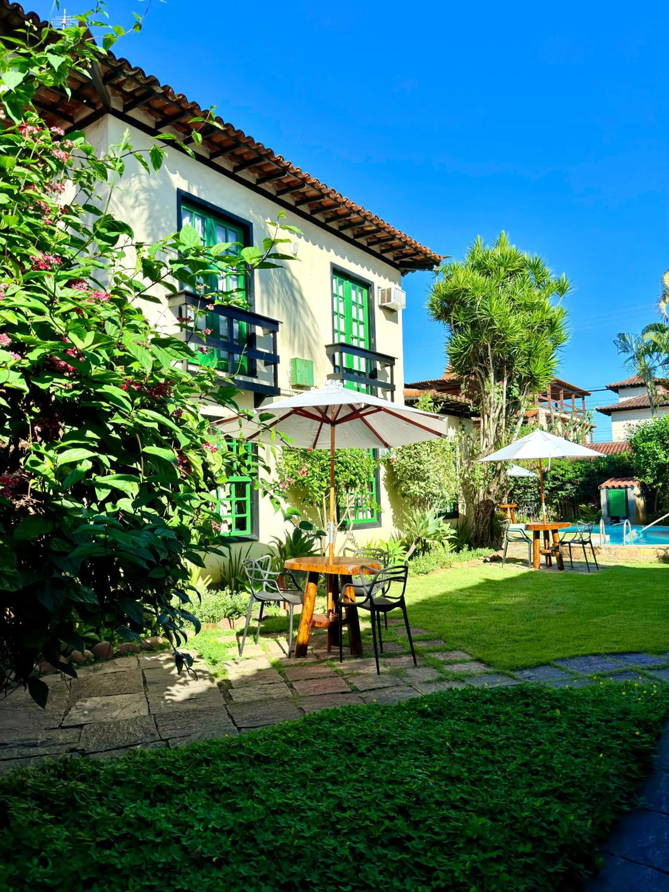 Property building in Pousada Sonho Verde