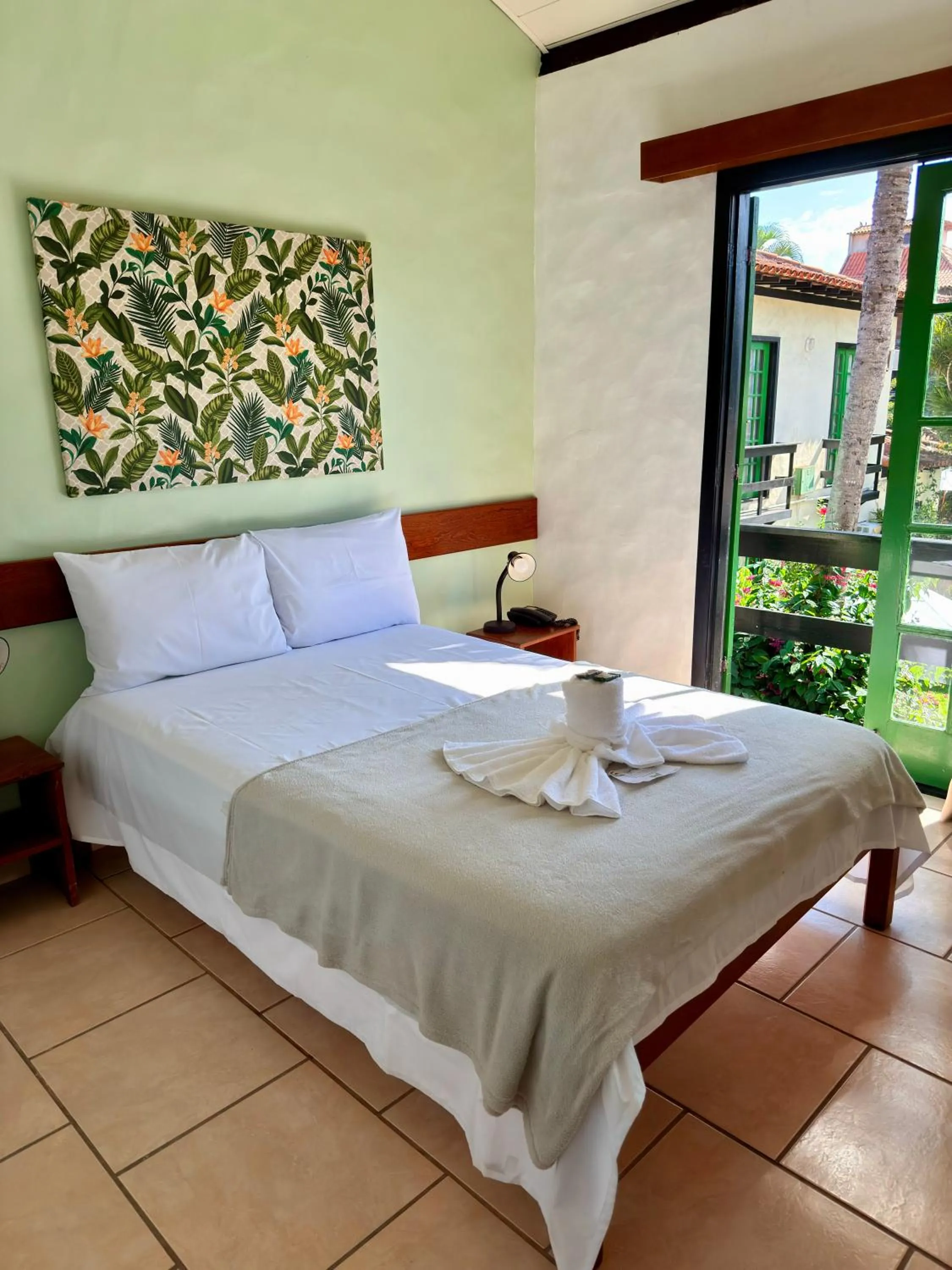 Bed in Pousada Sonho Verde