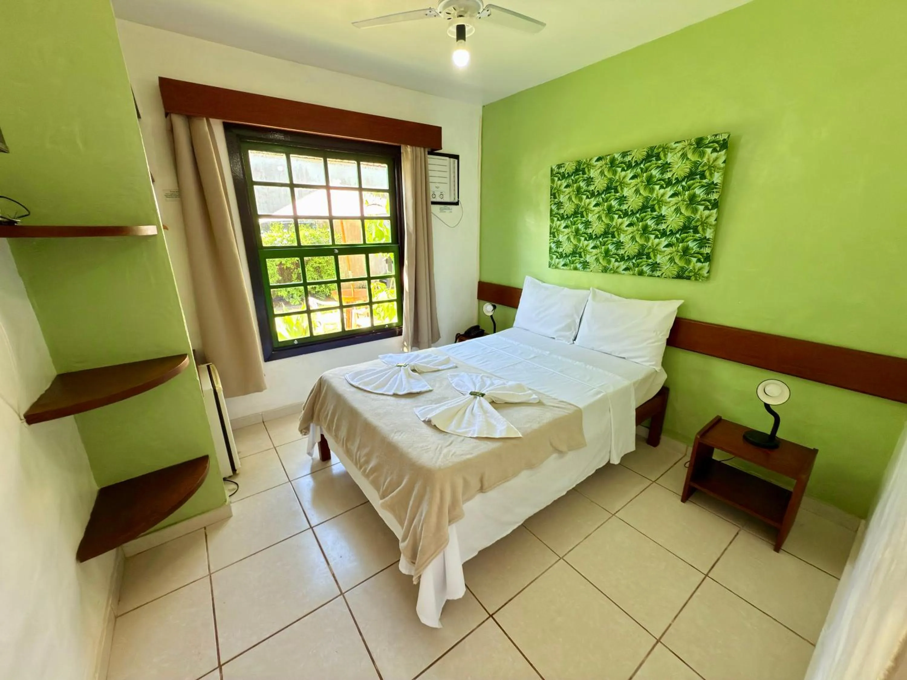 Bed in Pousada Sonho Verde