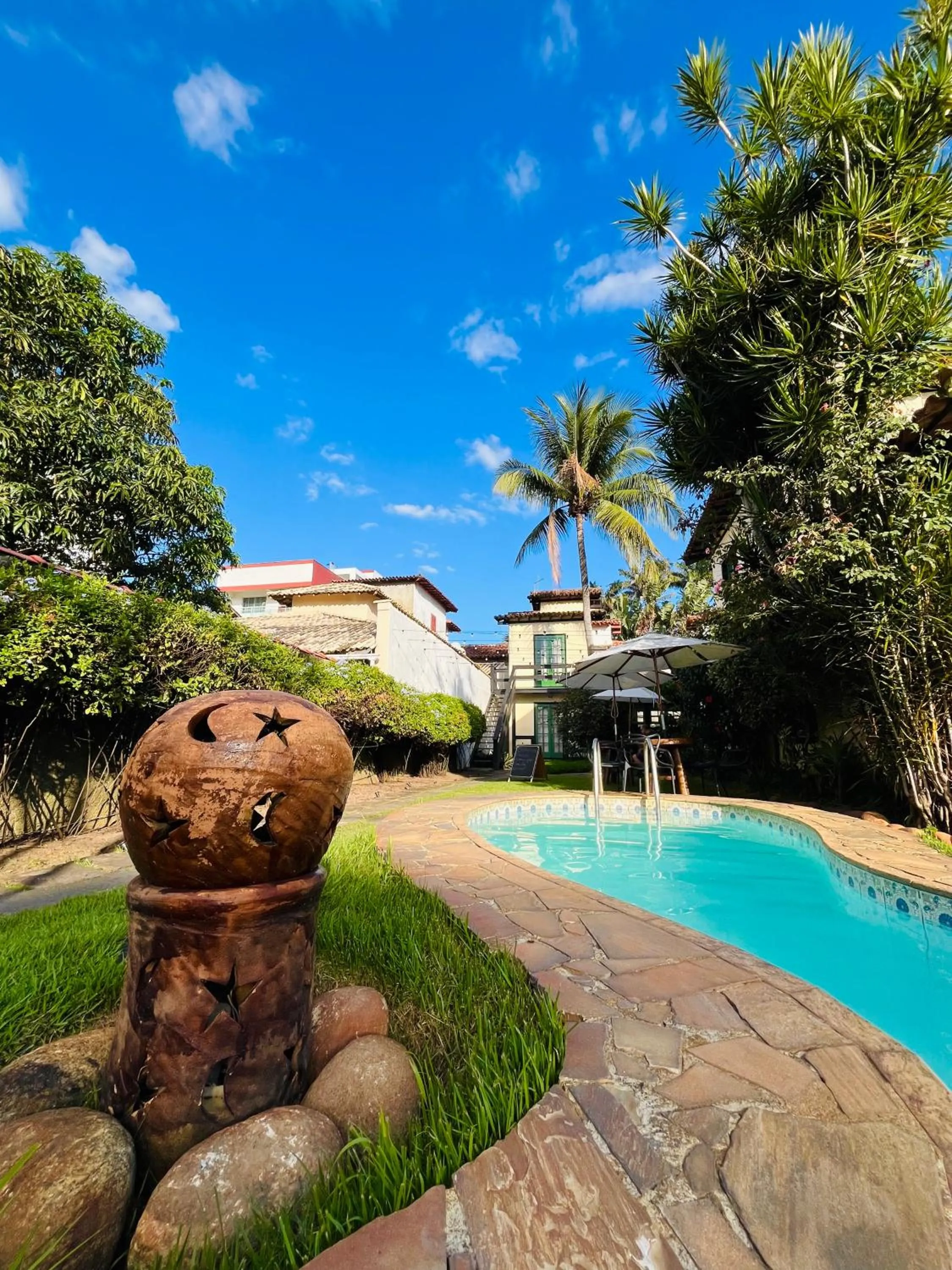 Property building in Pousada Sonho Verde