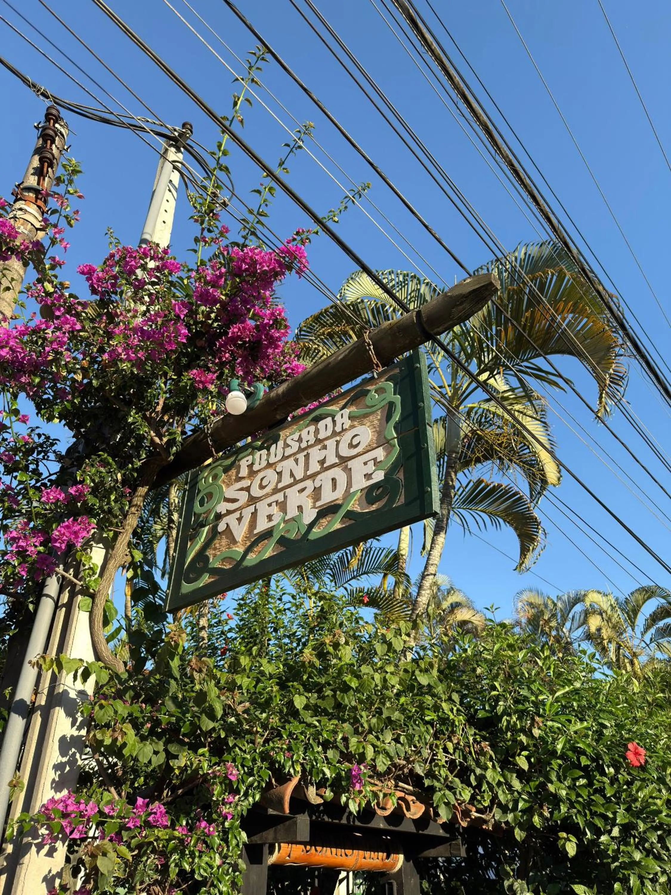 Property building in Pousada Sonho Verde