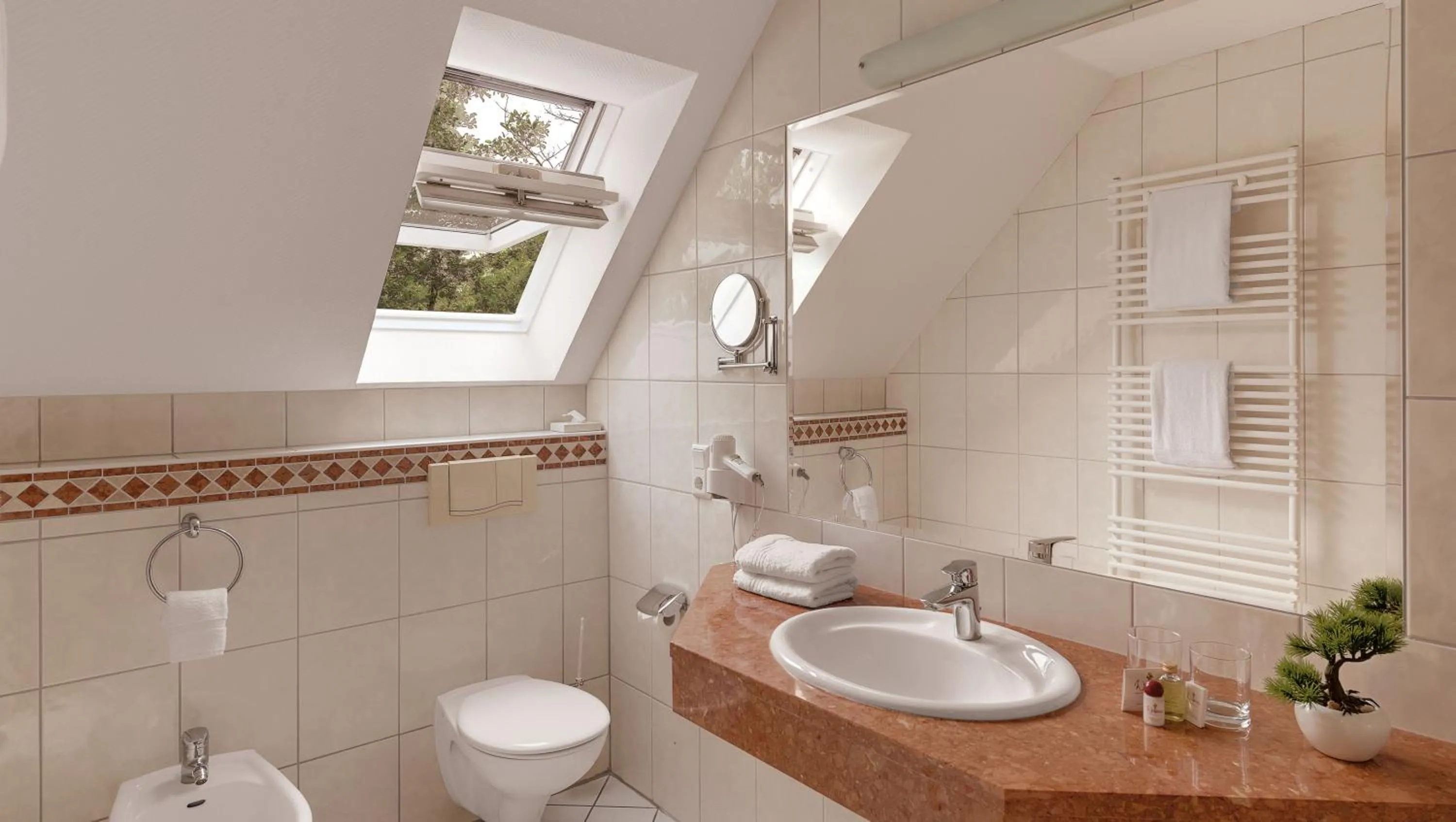 Toilet in Der Romantik-Hof Greetsiel