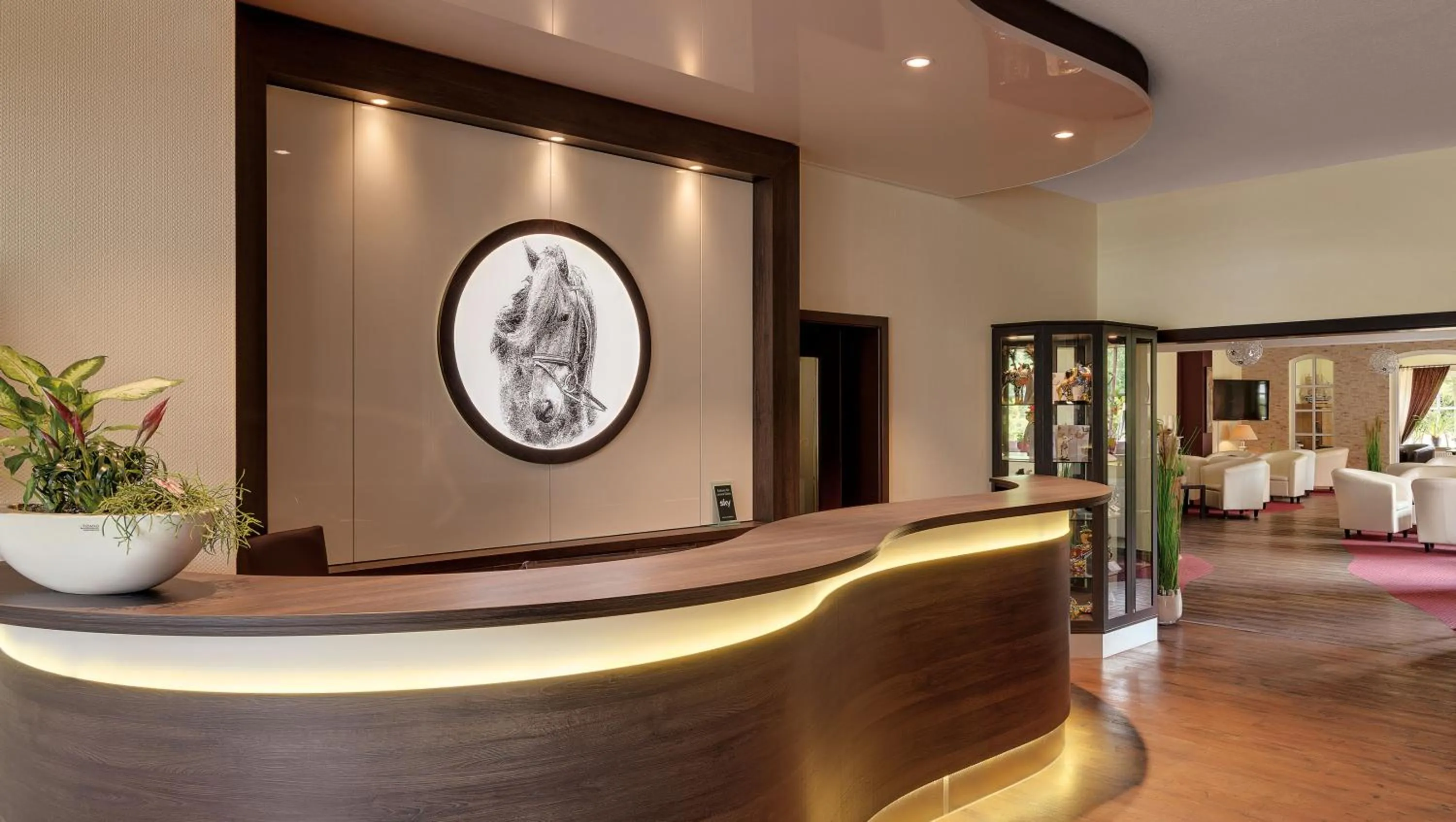 Lobby or reception in Der Romantik-Hof Greetsiel