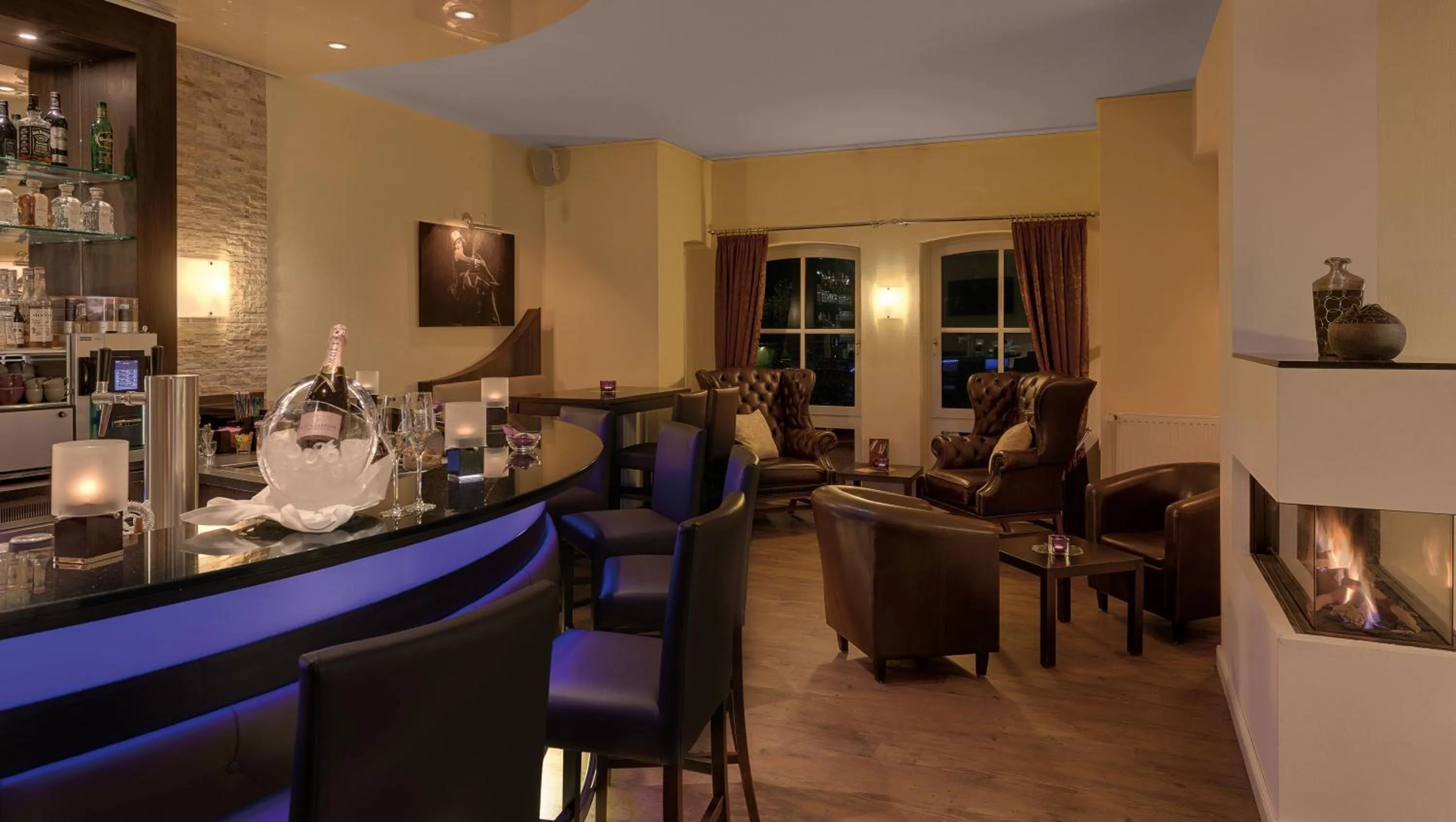 Lounge or bar in Der Romantik-Hof Greetsiel