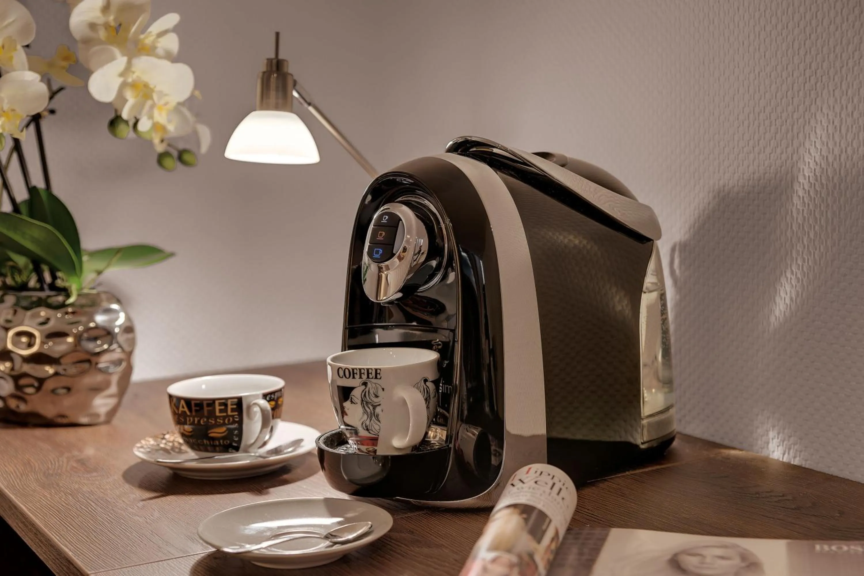 Coffee/tea facilities in Der Romantik-Hof Greetsiel