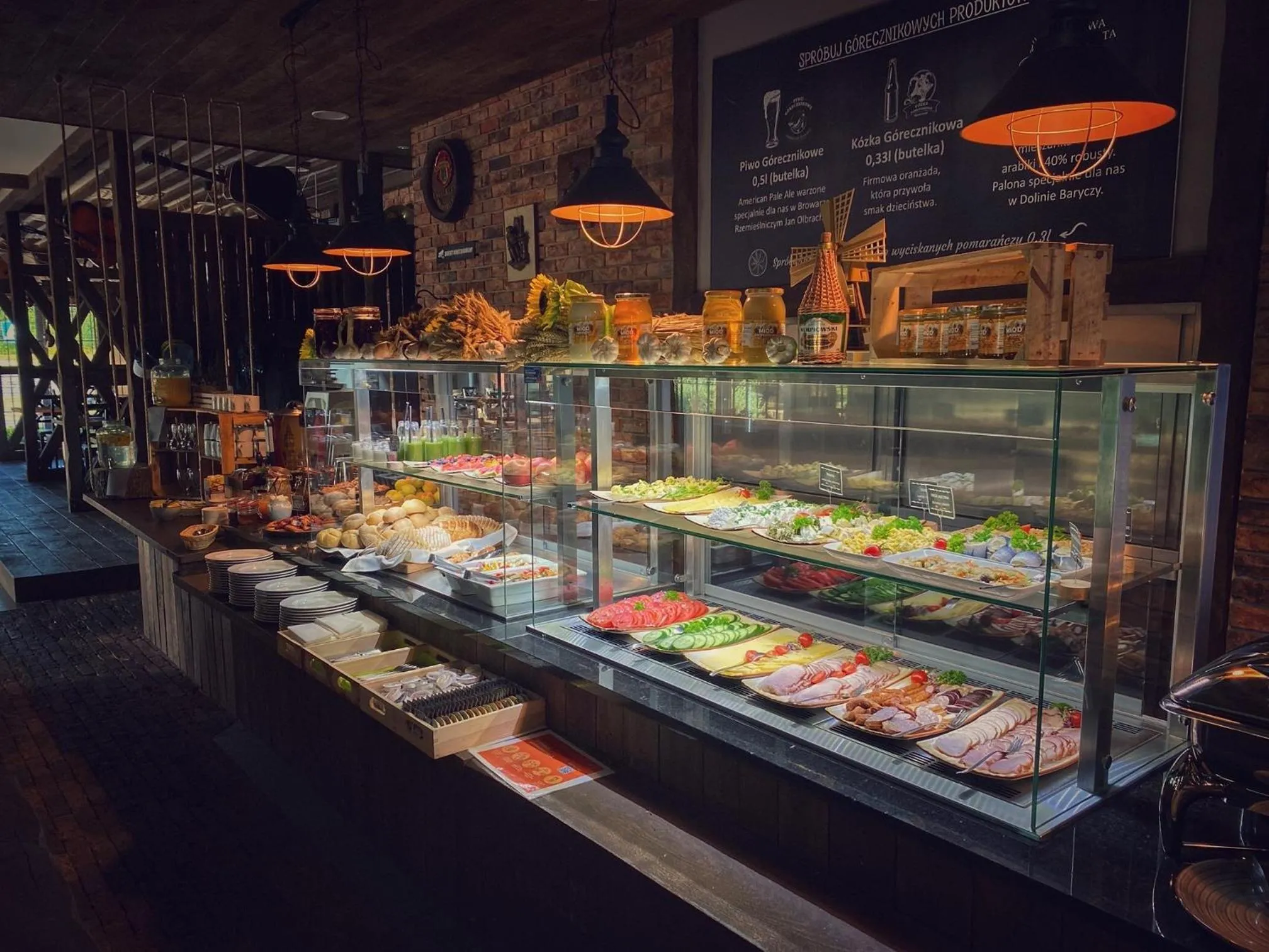 Buffet breakfast in Hotel Górecznik