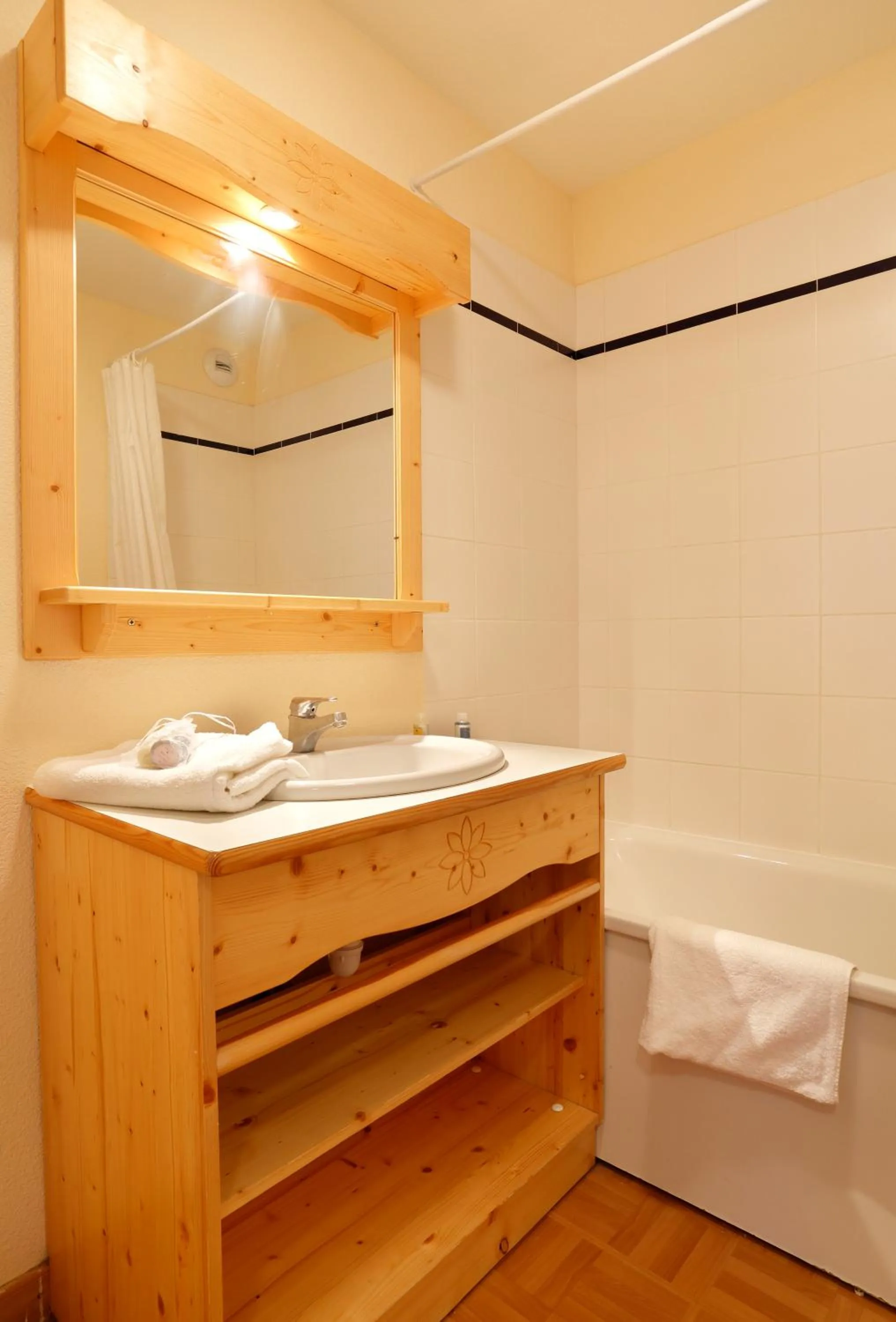Bathroom in Résidence Néméa Les Chalets Des Cîmes