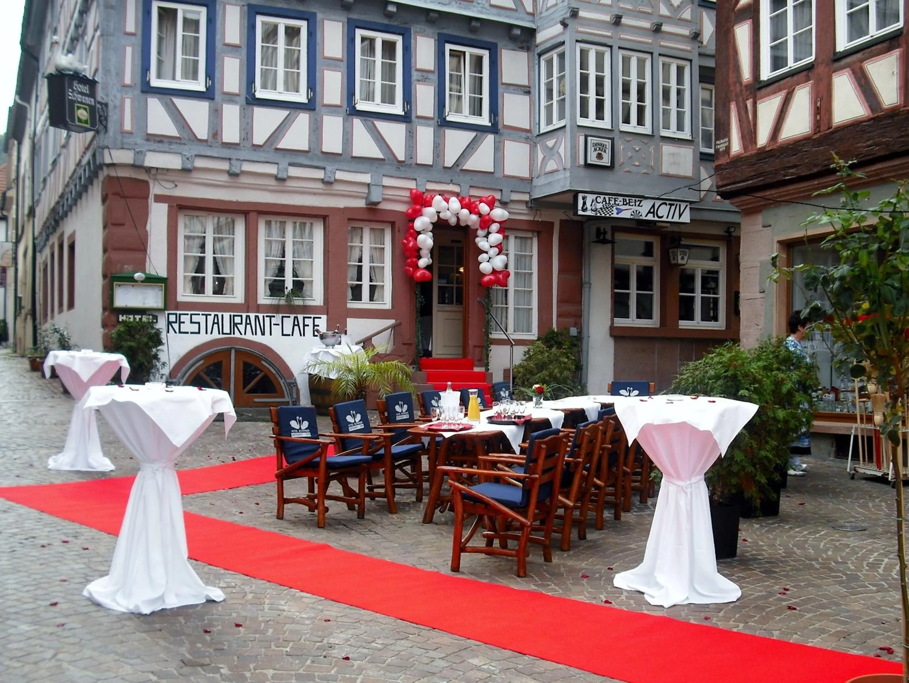Balcony/Terrace in Hotel Schwanen