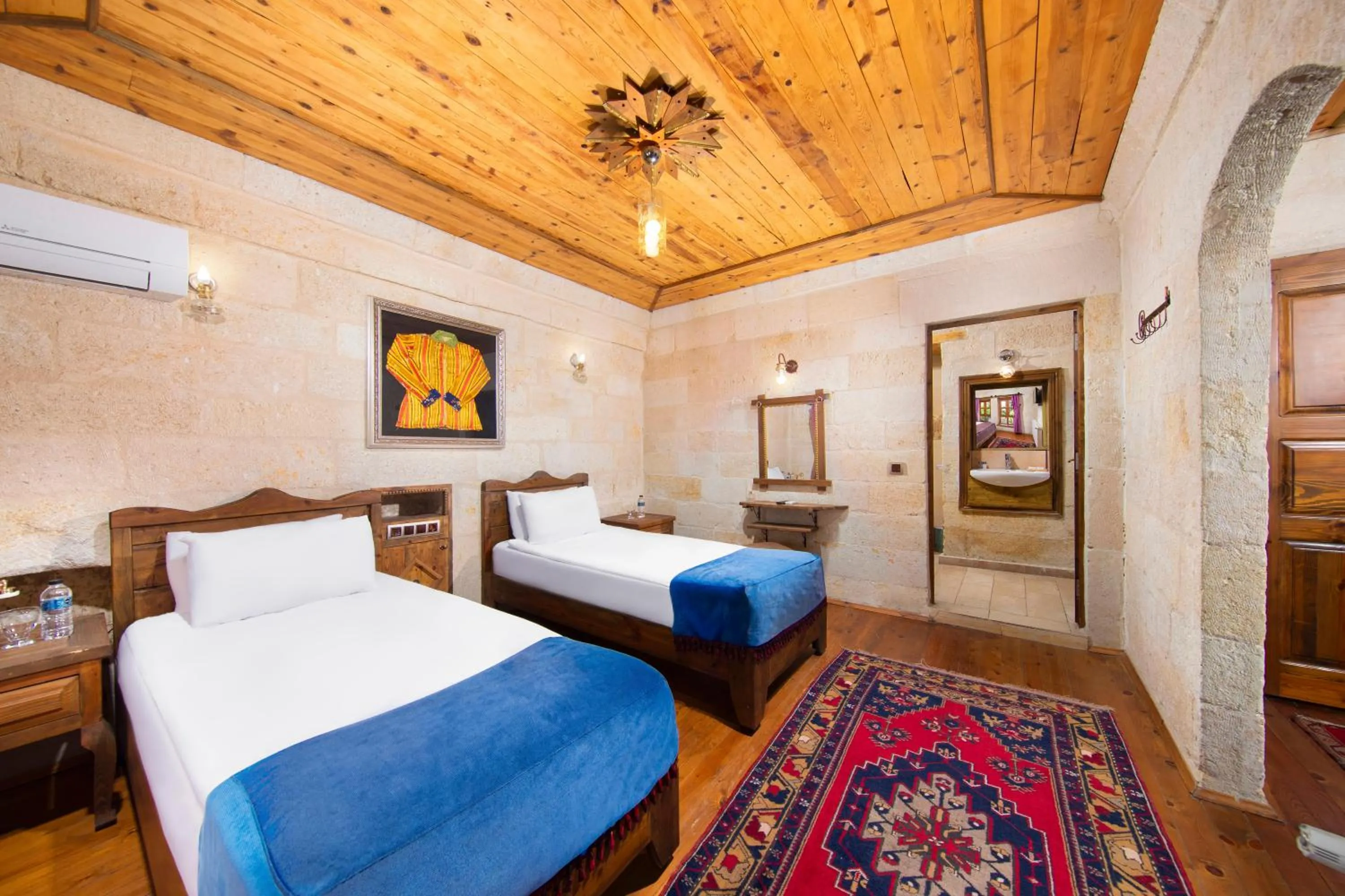 Bedroom, Bed in Aja Cappadocia Cave Hotel