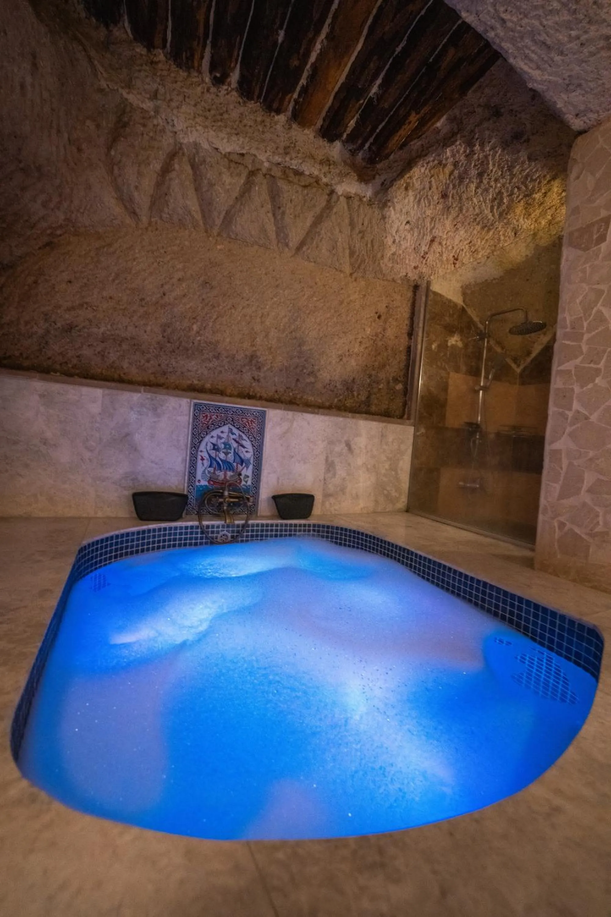 Swimming pool in Aja Cappadocia Cave Hotel