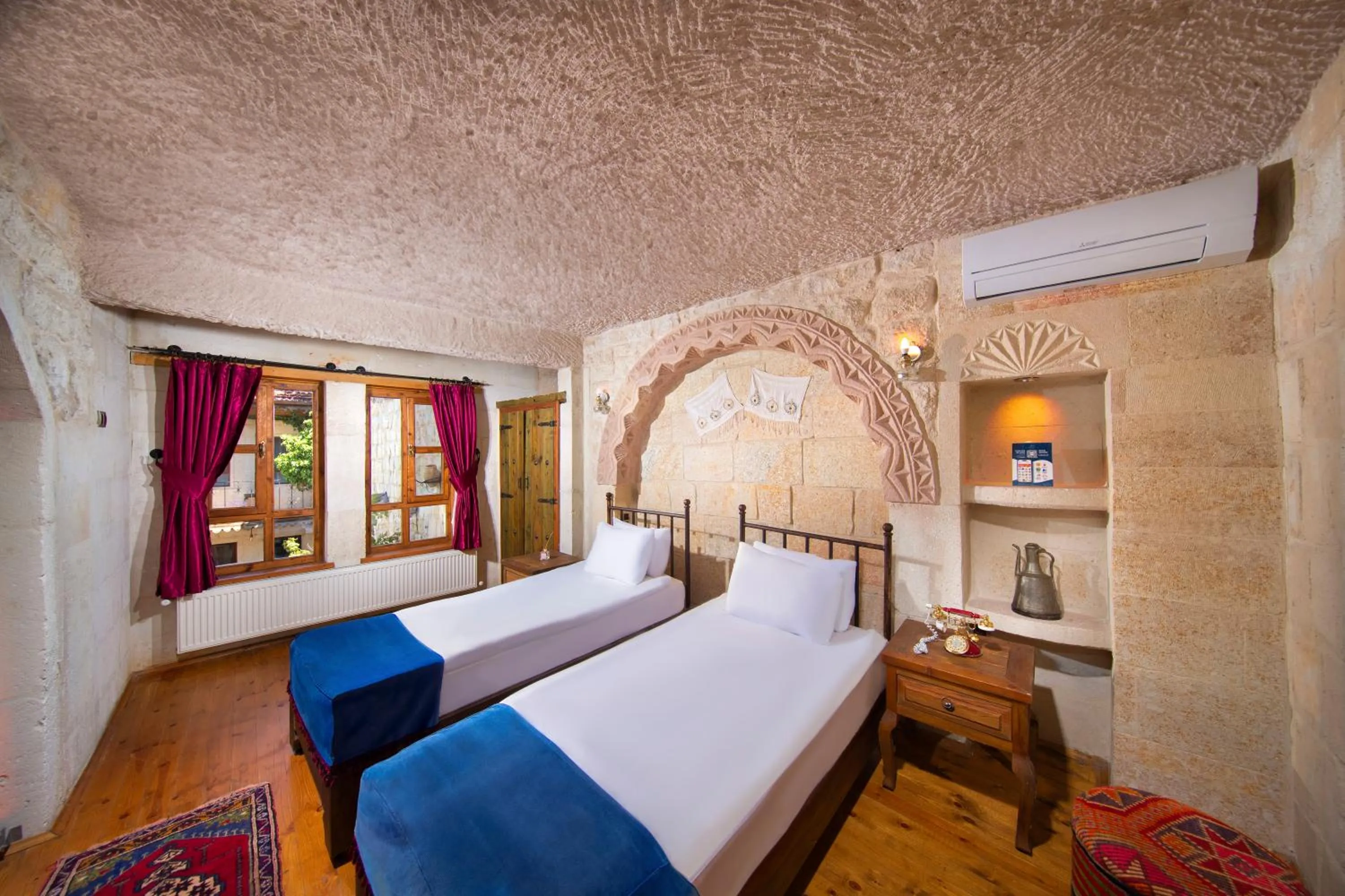 Bedroom, Bed in Aja Cappadocia Cave Hotel