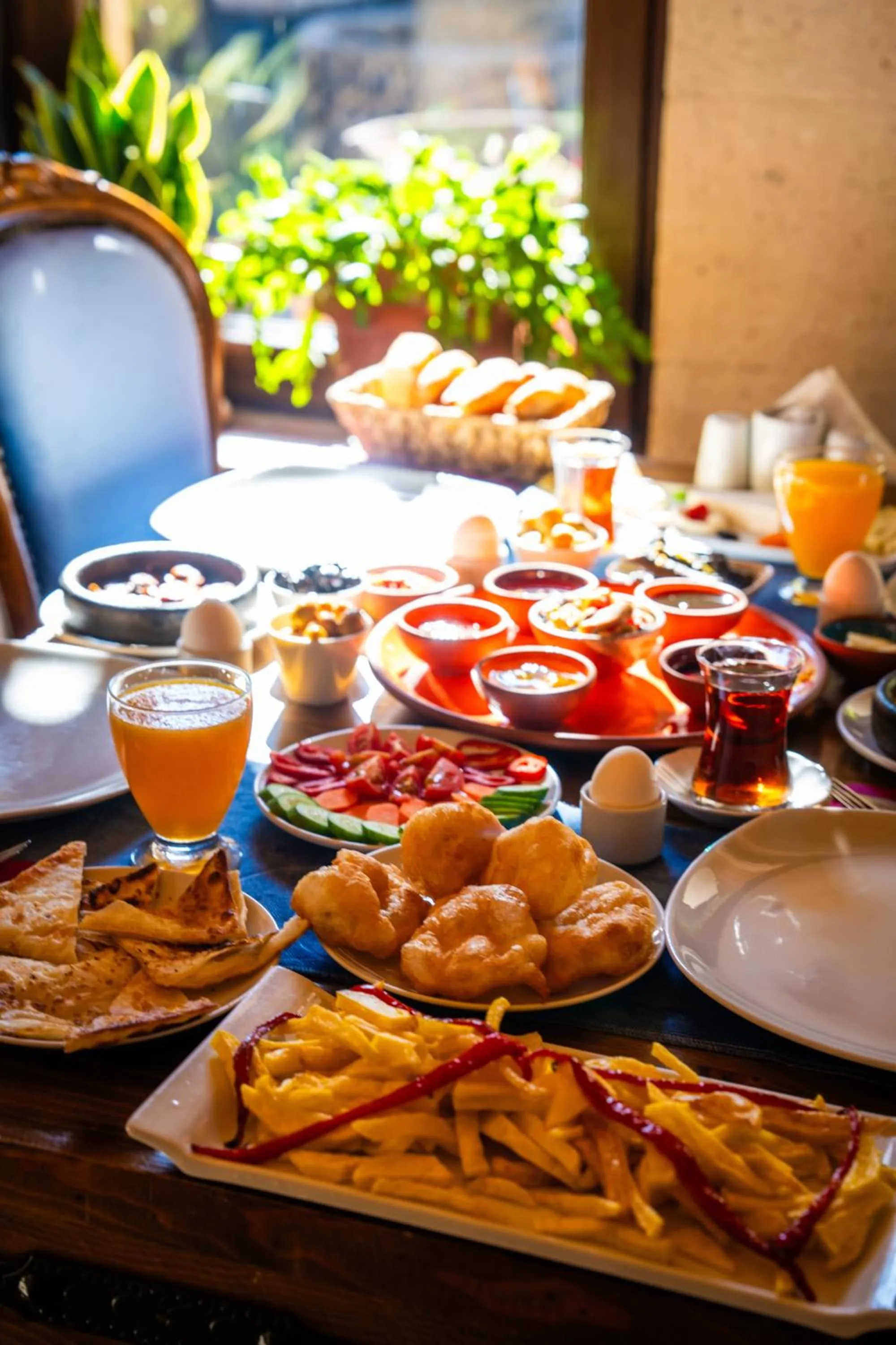 Breakfast in Aja Cappadocia Cave Hotel