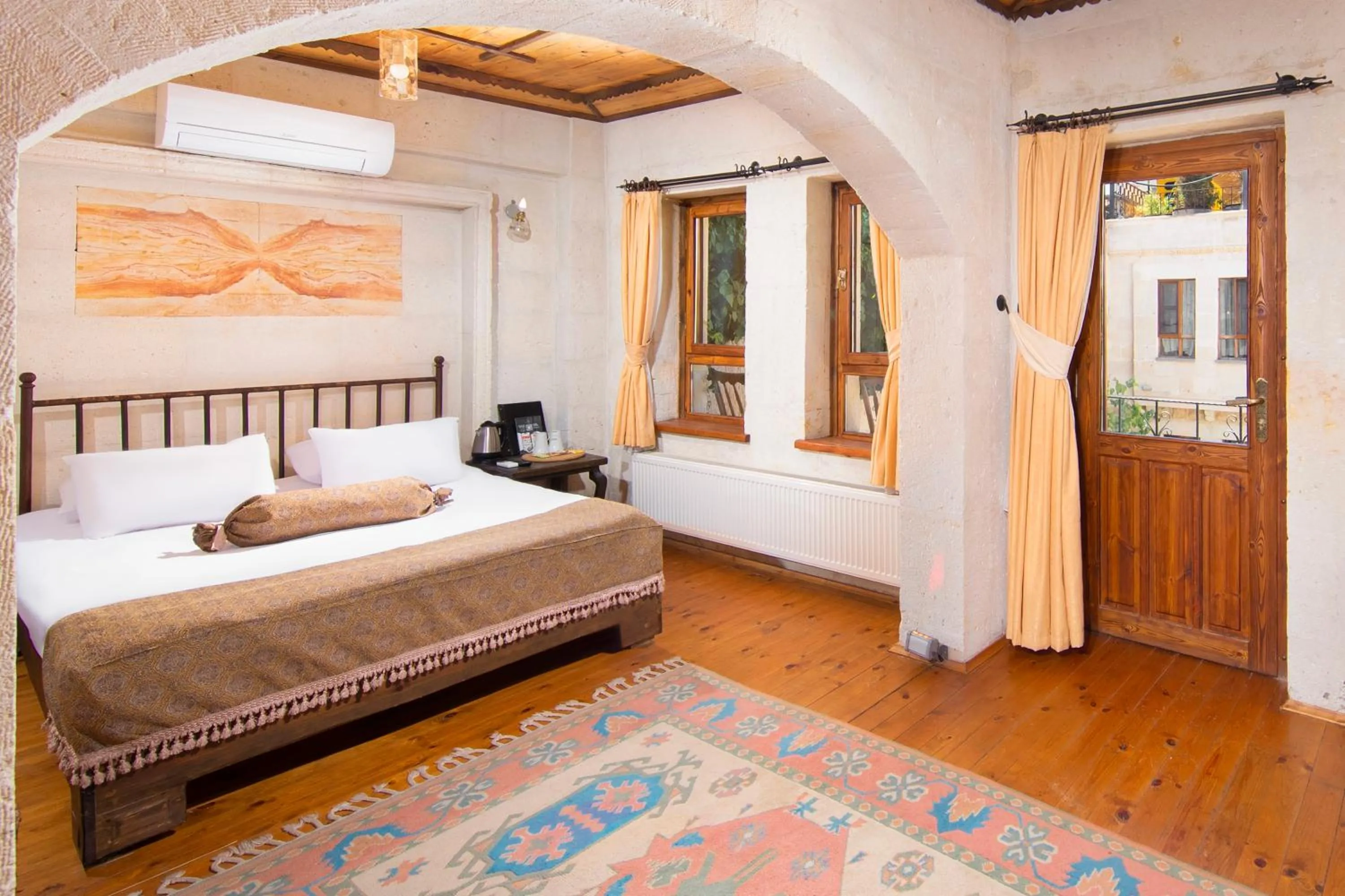 Bedroom, Bed in Aja Cappadocia Cave Hotel