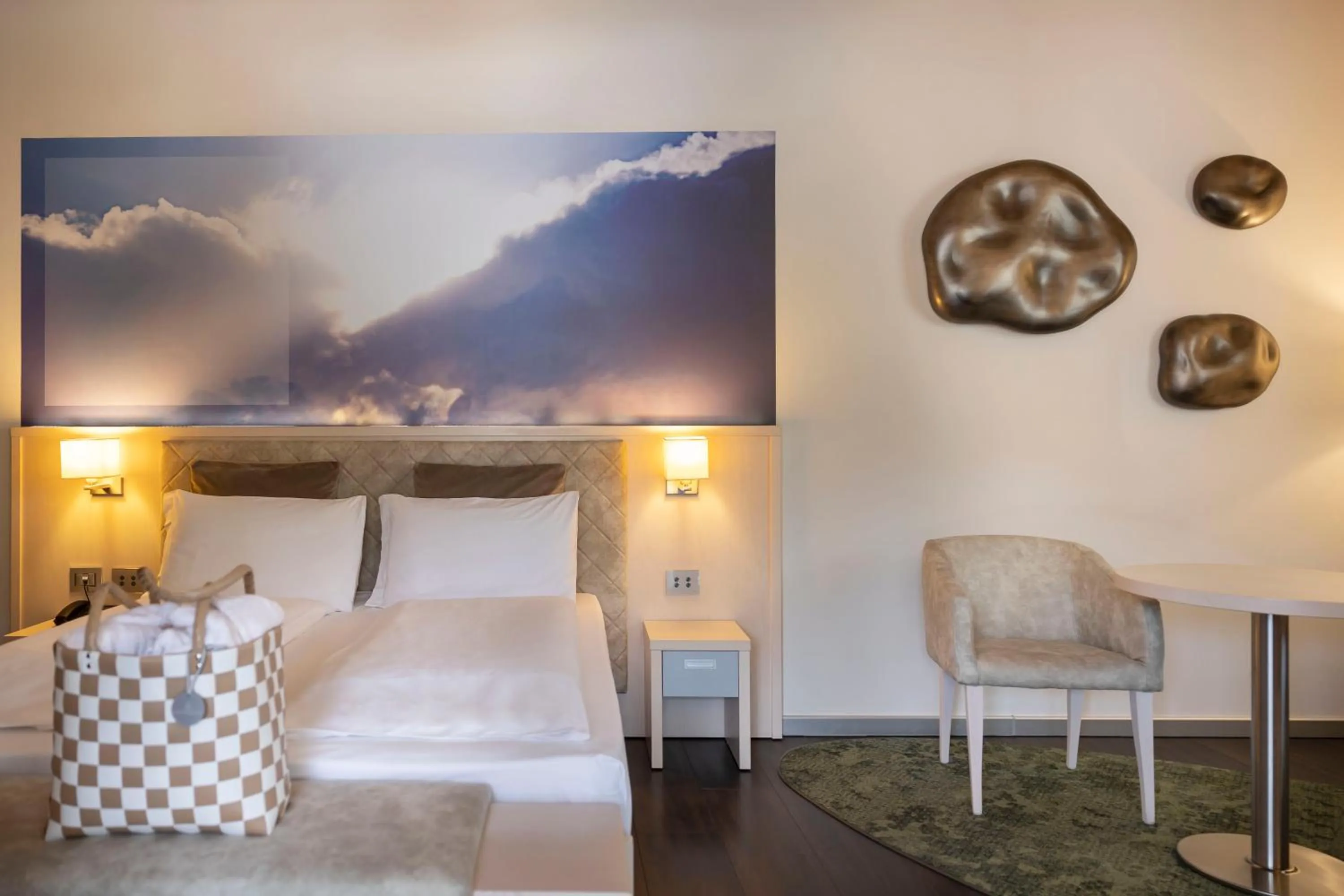 Bedroom, Bed in Blu Hotel Natura & Spa - Adults Only