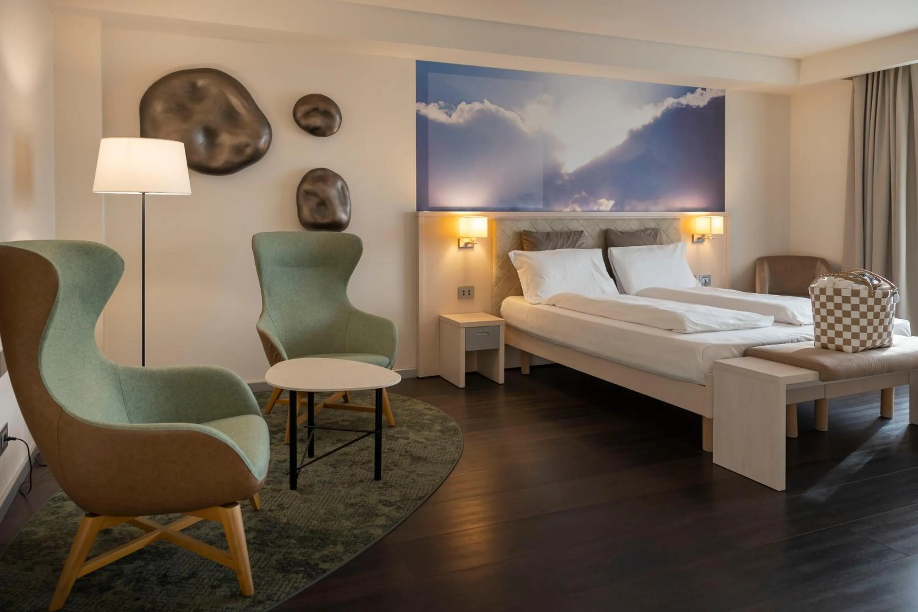 Bedroom, Bed in Blu Hotel Natura & Spa - Adults Only