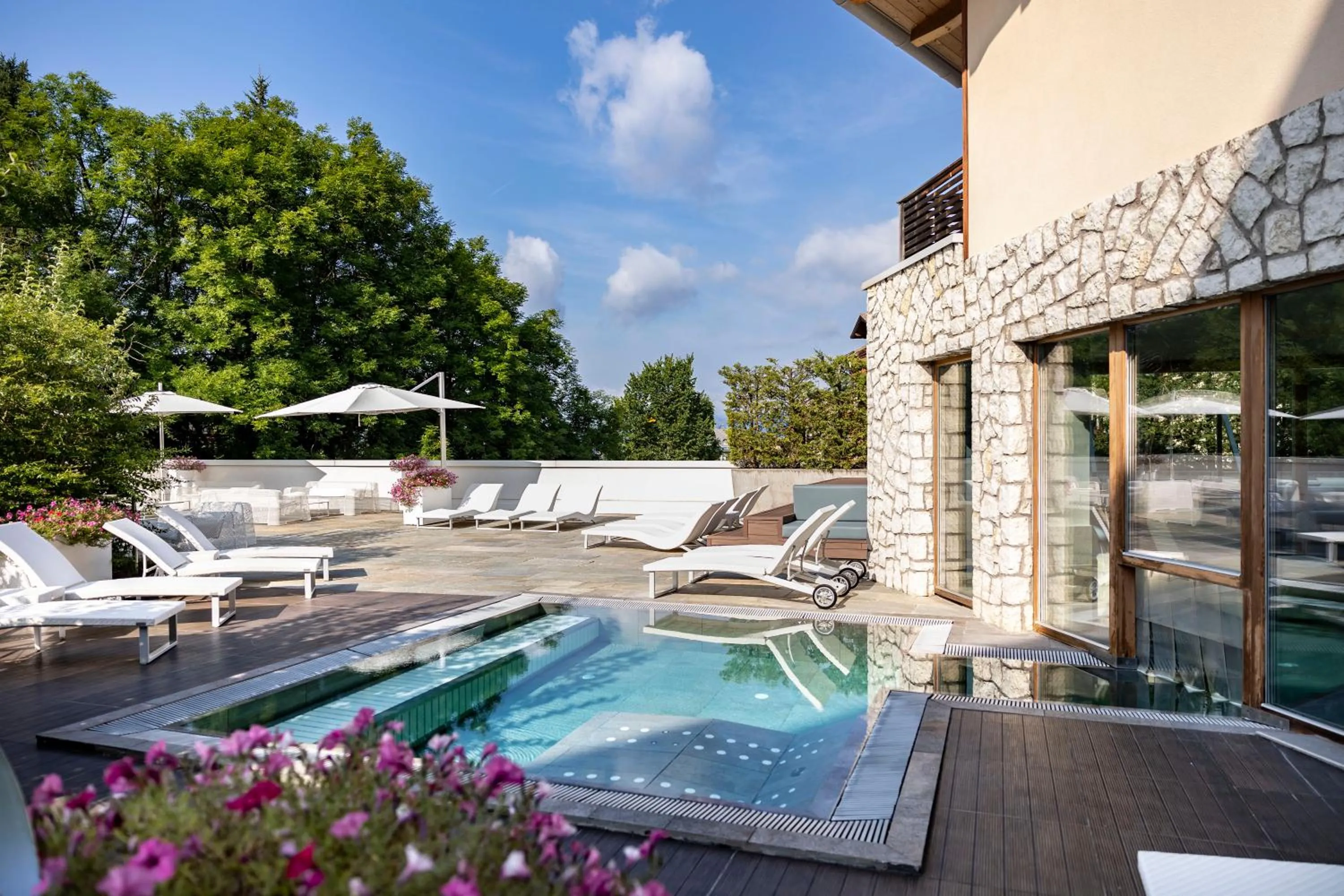 Swimming pool in Blu Hotel Natura & Spa - Adults Only