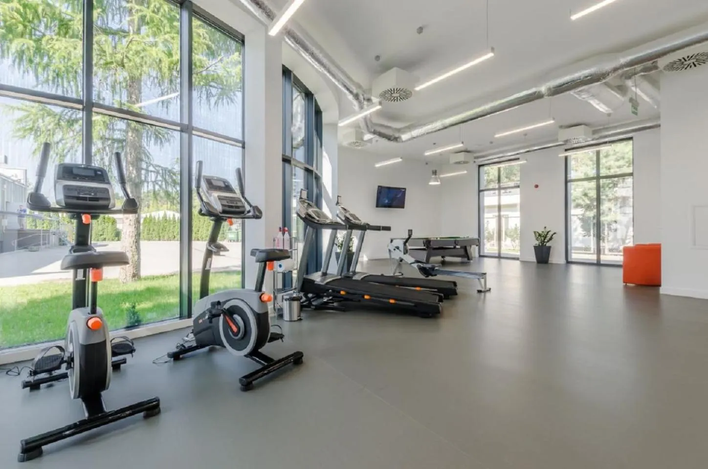 Fitness centre/facilities in Hotel IKAR