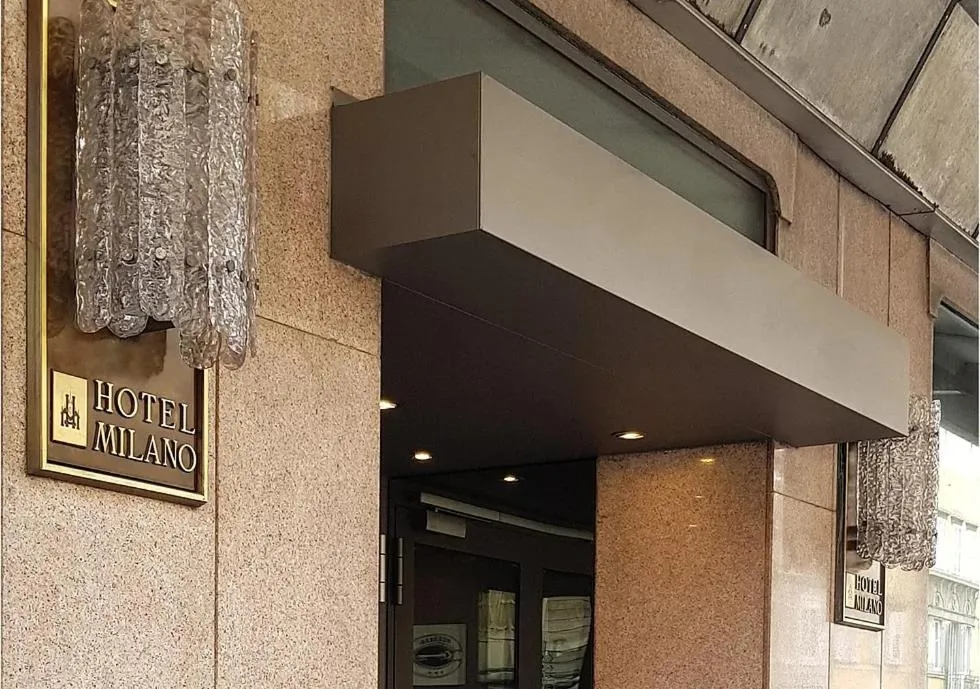 Facade/entrance in Hotel Milano