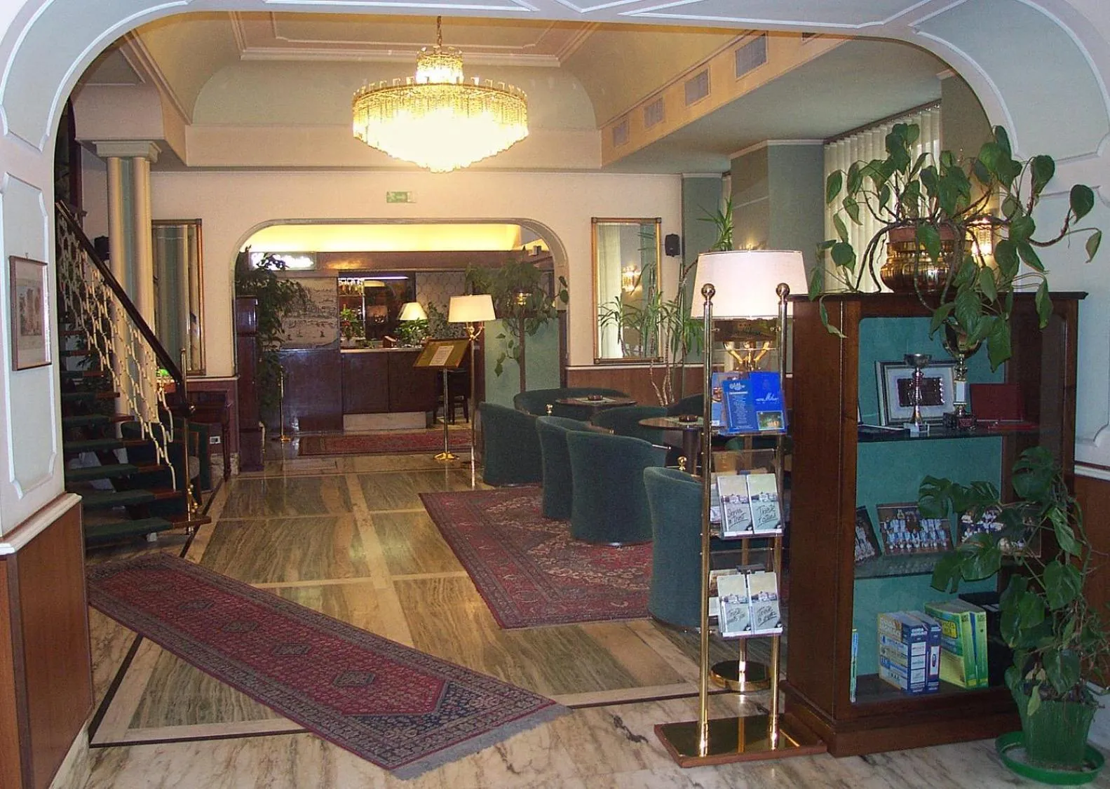 Lobby or reception in Hotel Milano