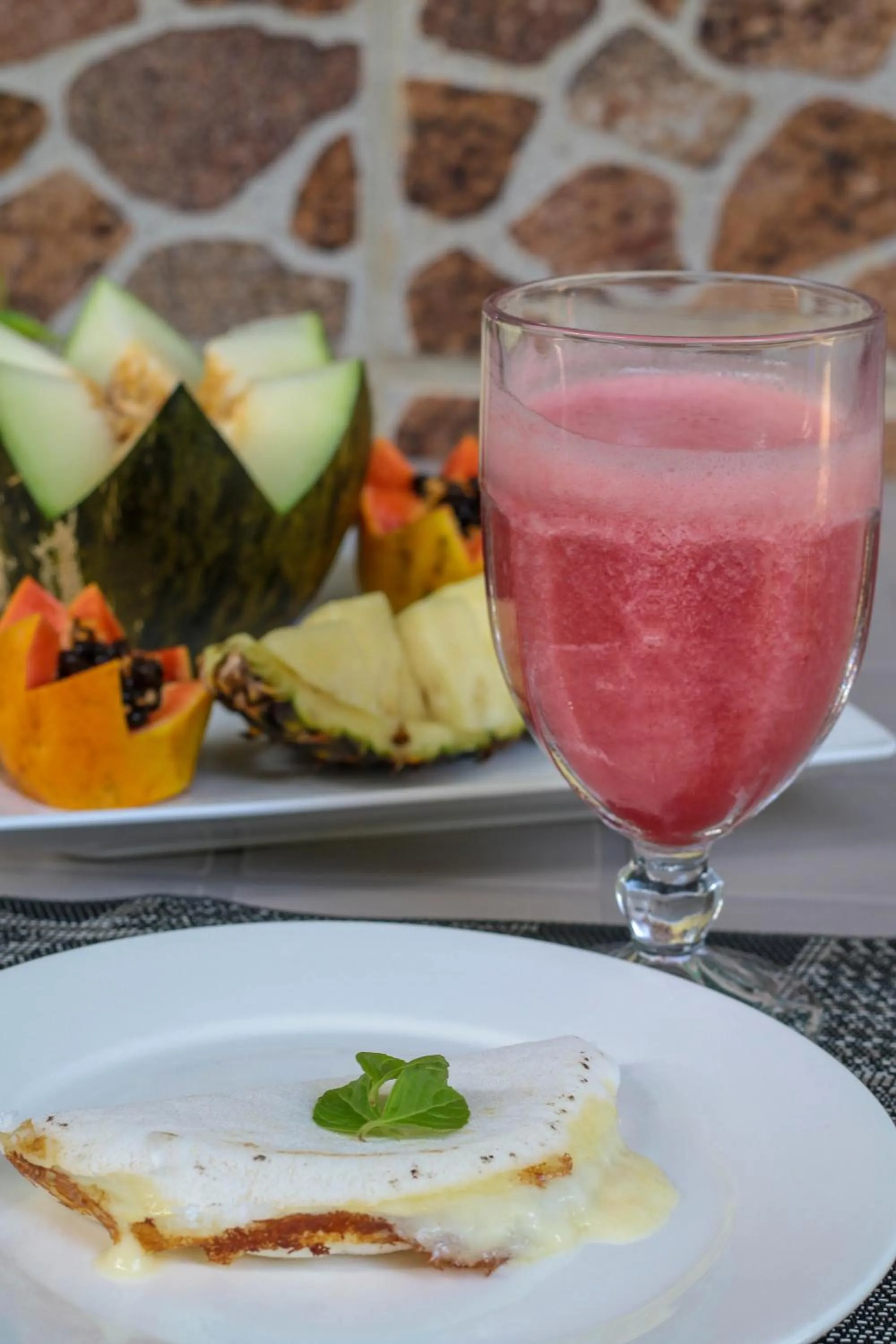 Breakfast in Pousada Leão Marinho