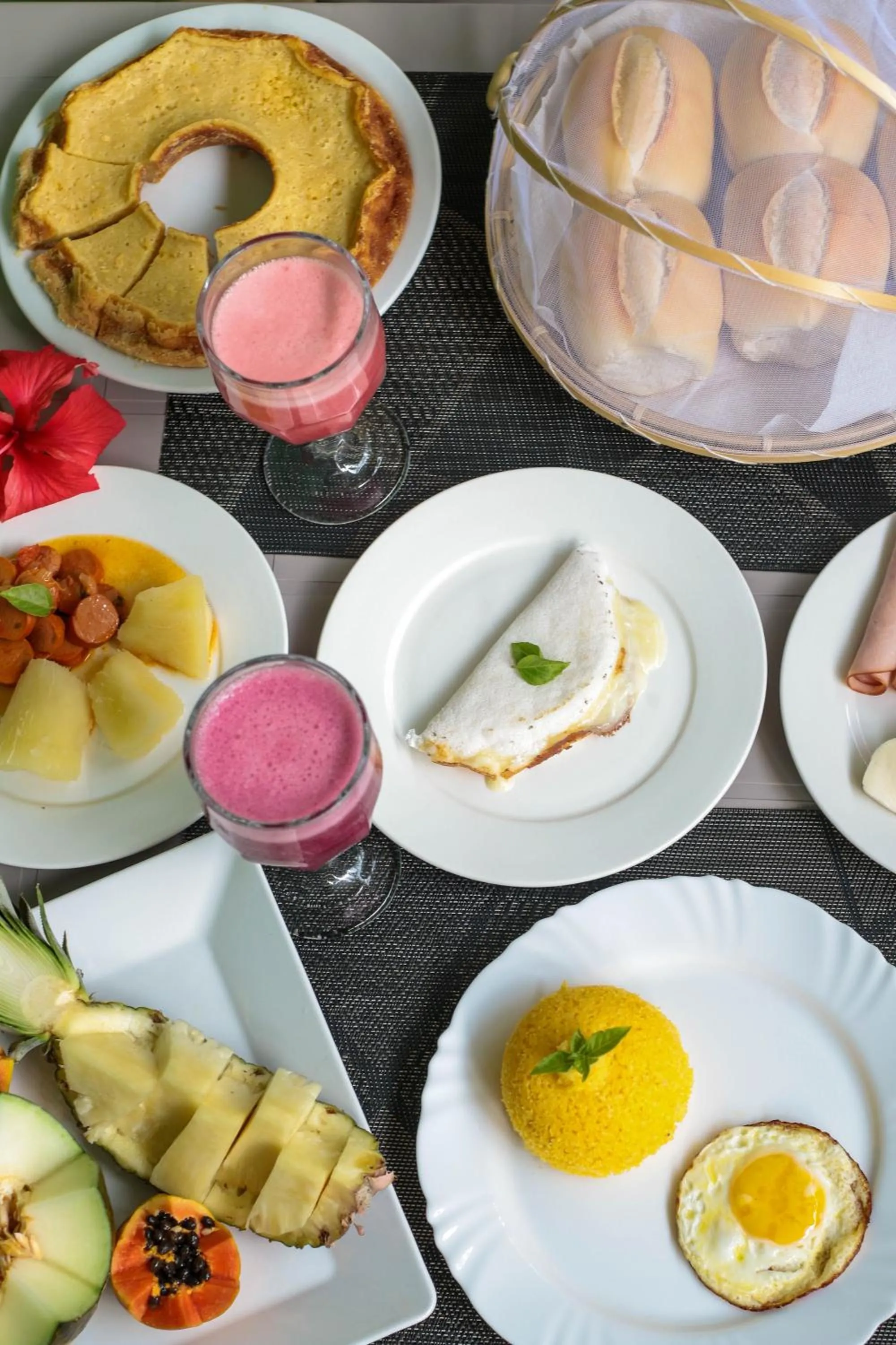 Breakfast in Pousada Leão Marinho