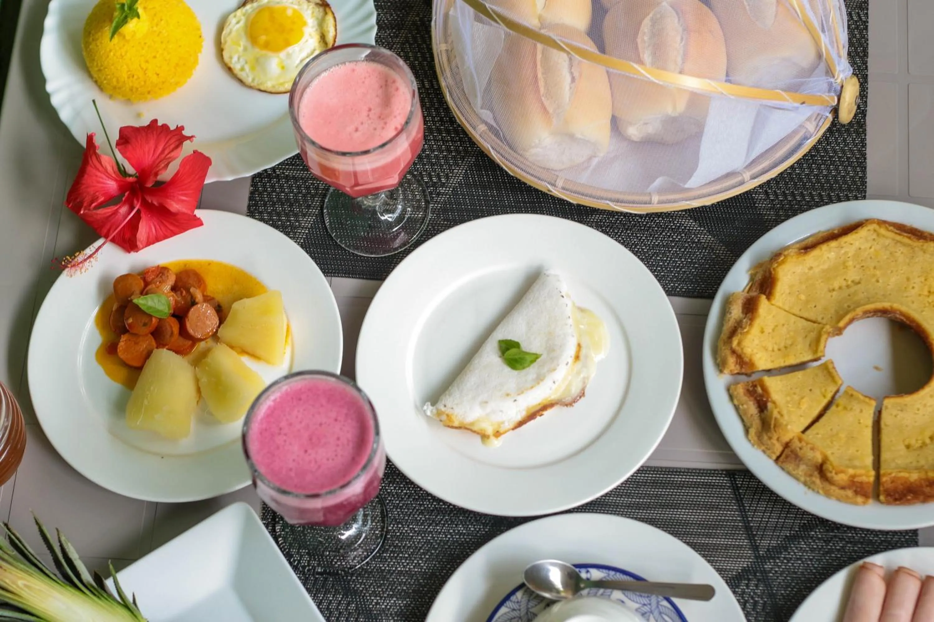 Breakfast in Pousada Leão Marinho