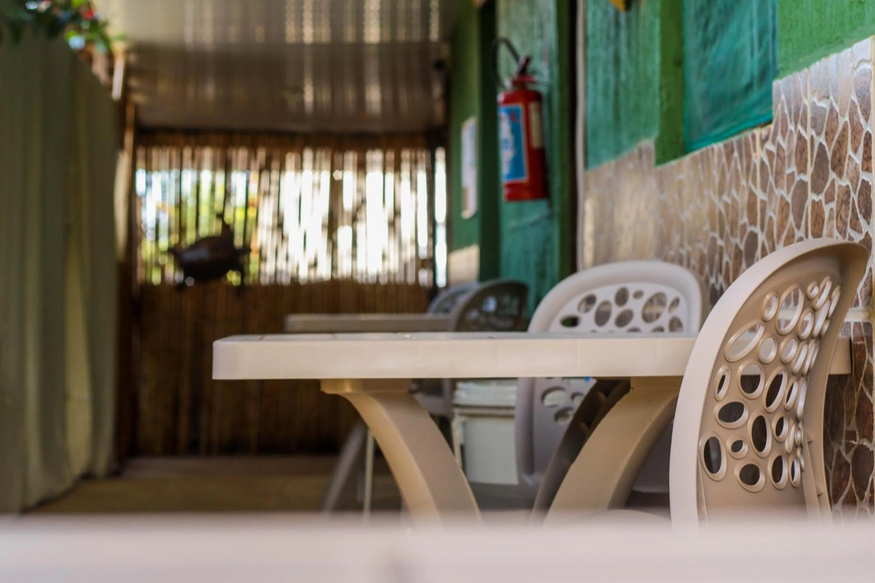 Balcony/Terrace in Pousada Leão Marinho