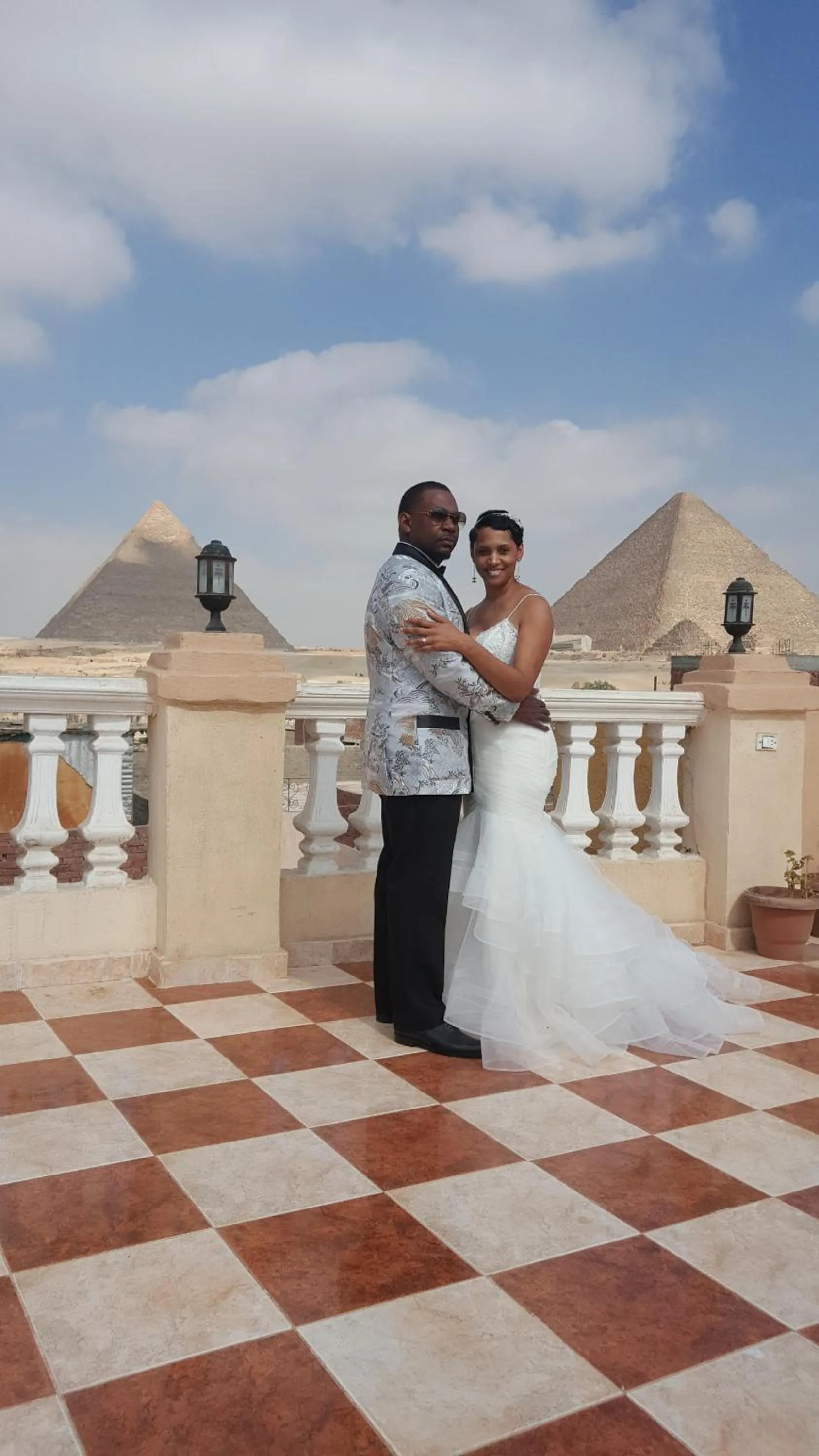 People in Royal Pyramids Inn