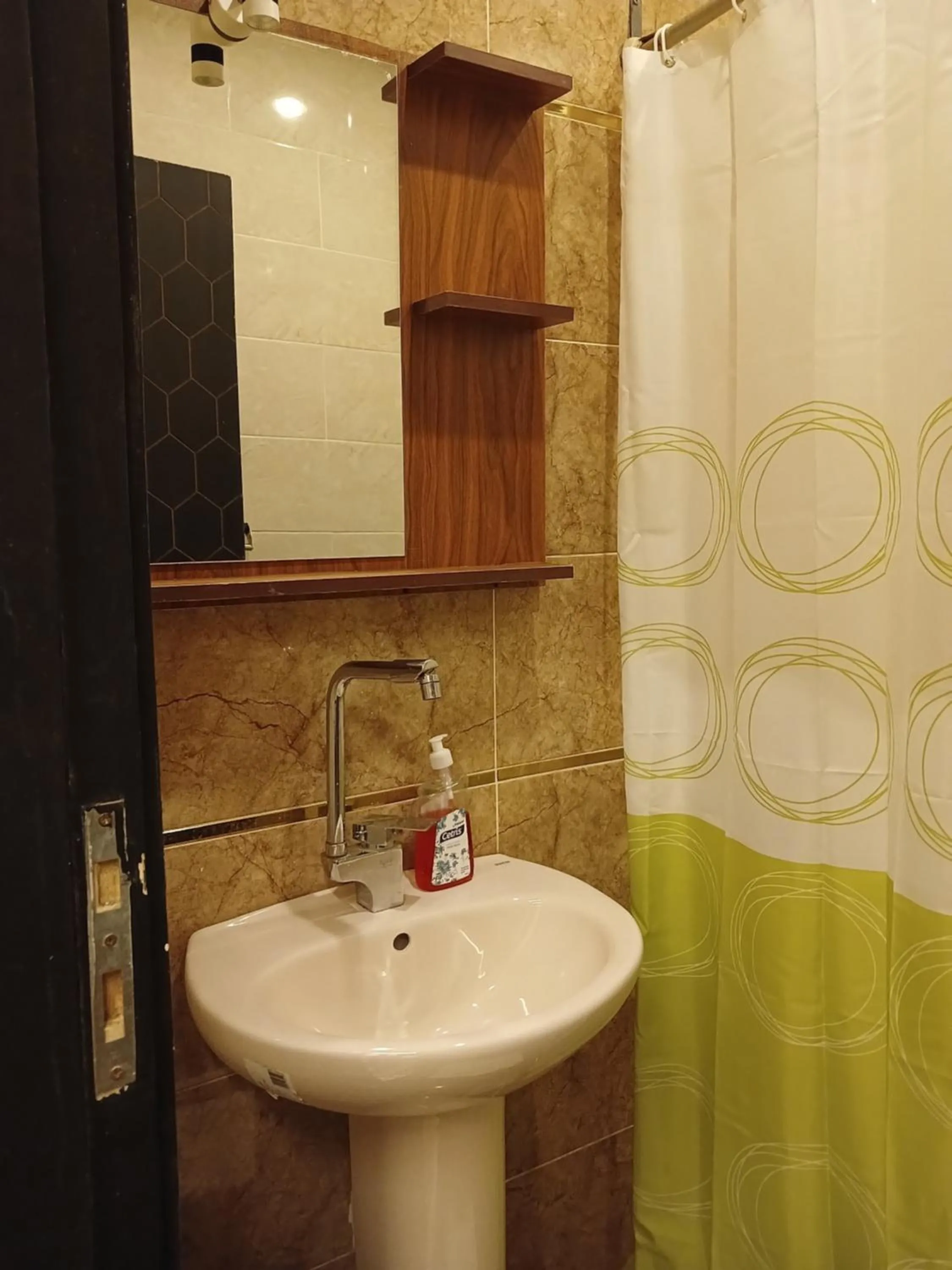 Shower in Royal Pyramids Inn