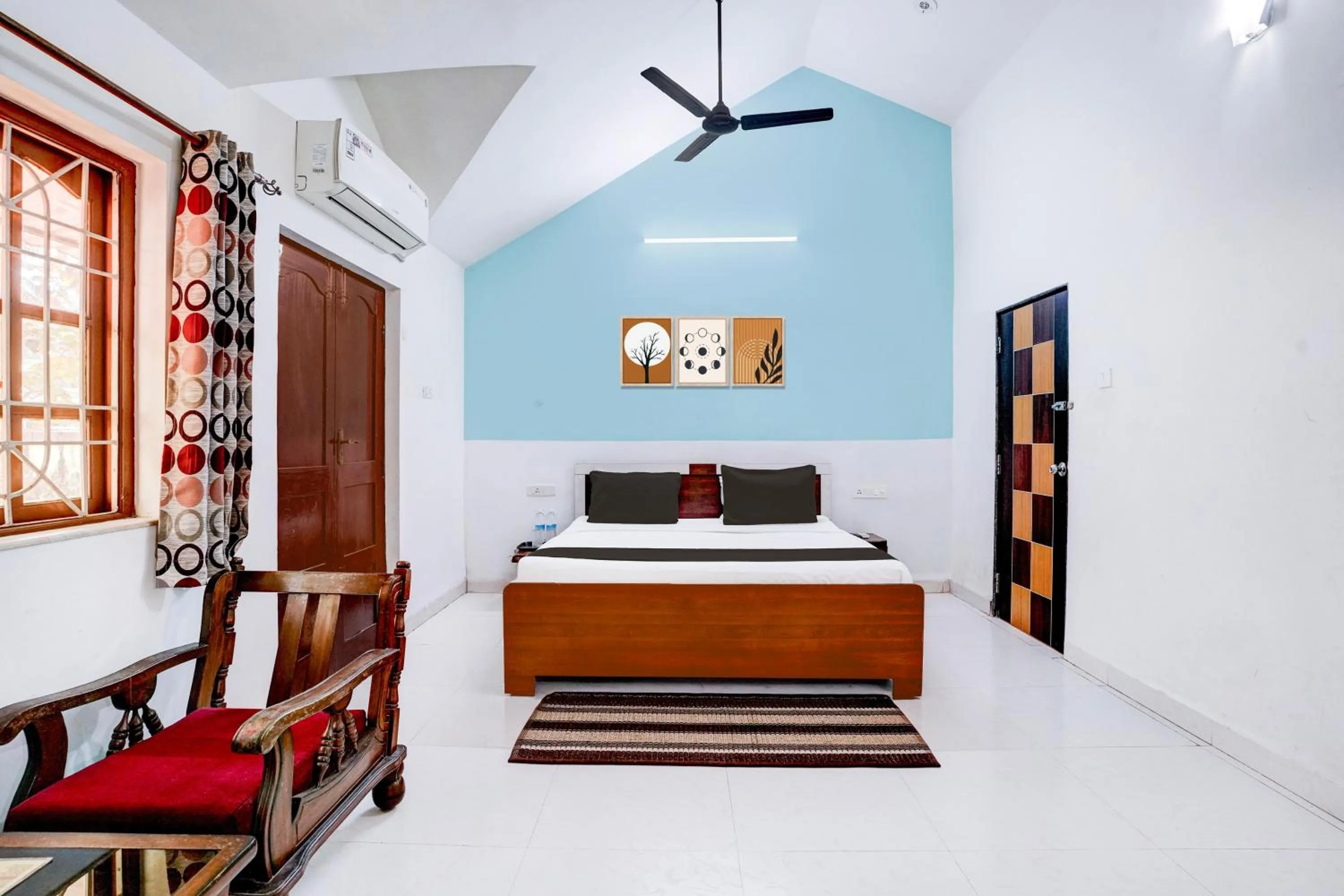 Bedroom, Bed in Hotel O Benaulim Beach Goa