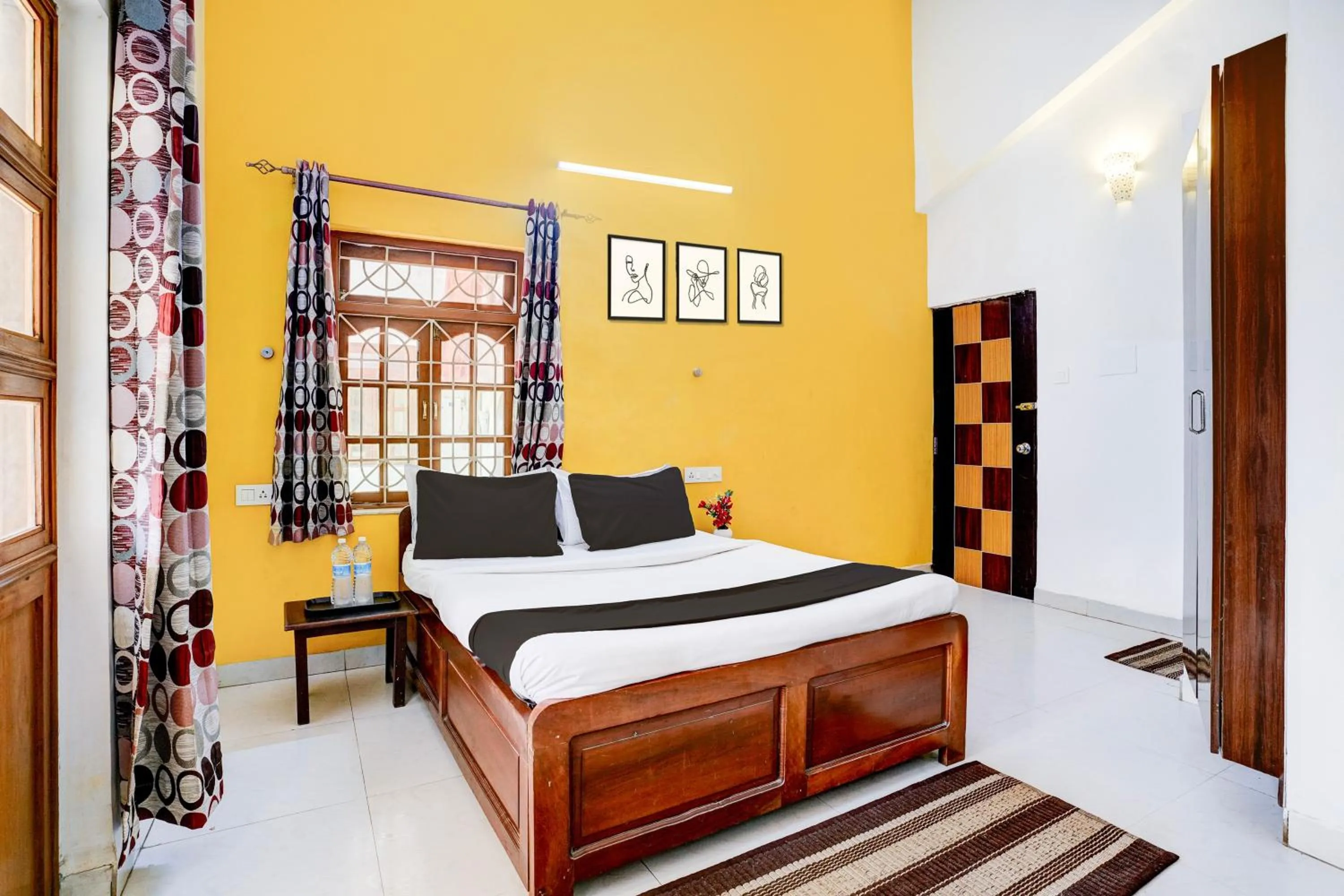 Bedroom, Bed in Hotel O Benaulim Beach Goa