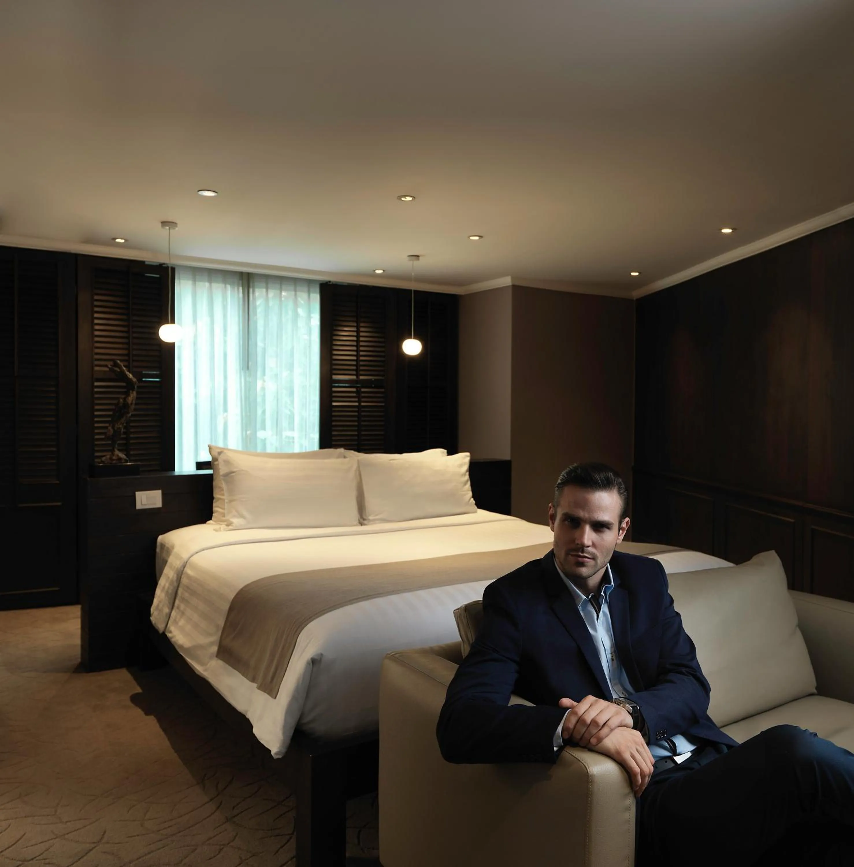 Bedroom, Bed in S15 Sukhumvit Hotel