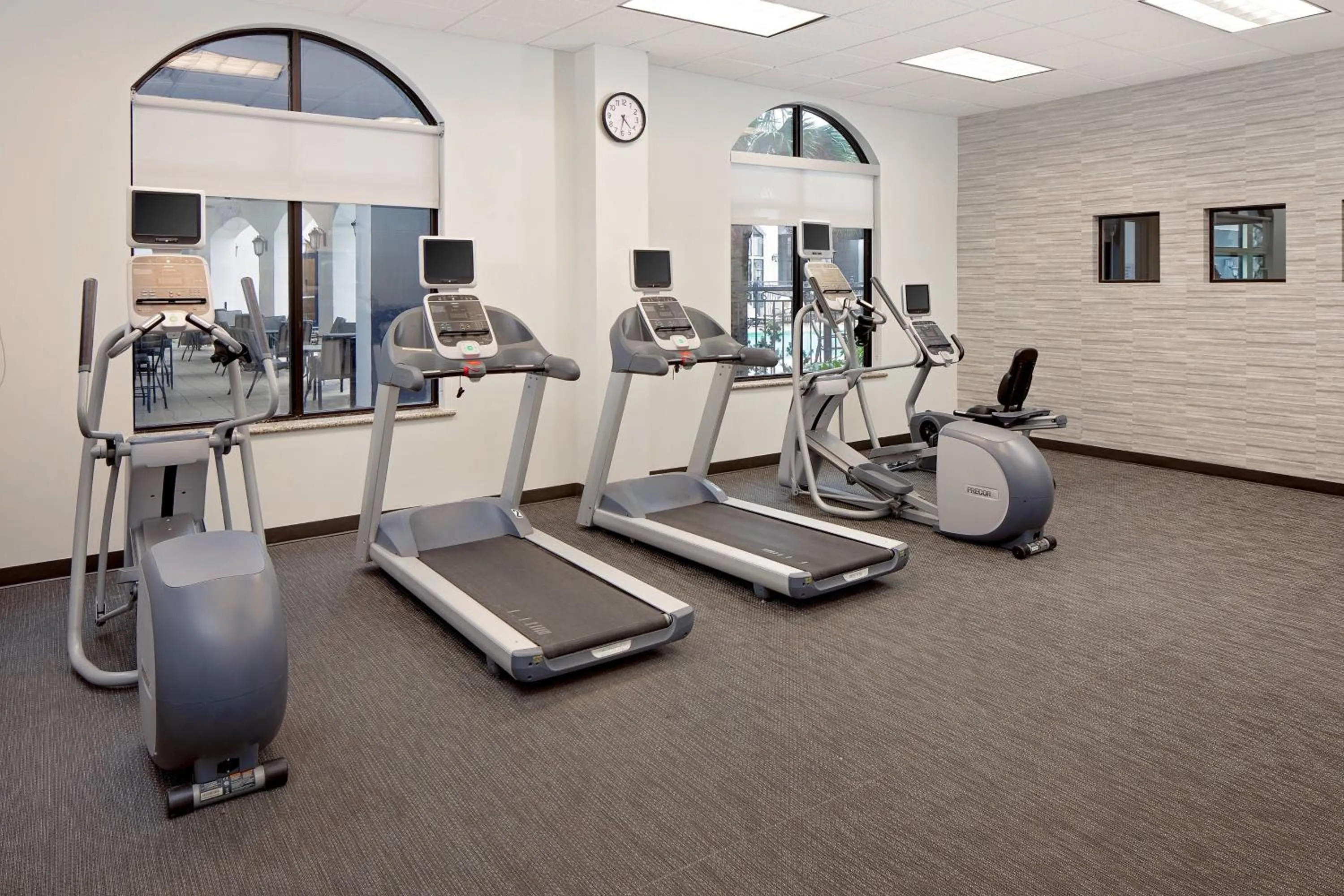 Fitness centre/facilities in Courtyard by Marriott Houma