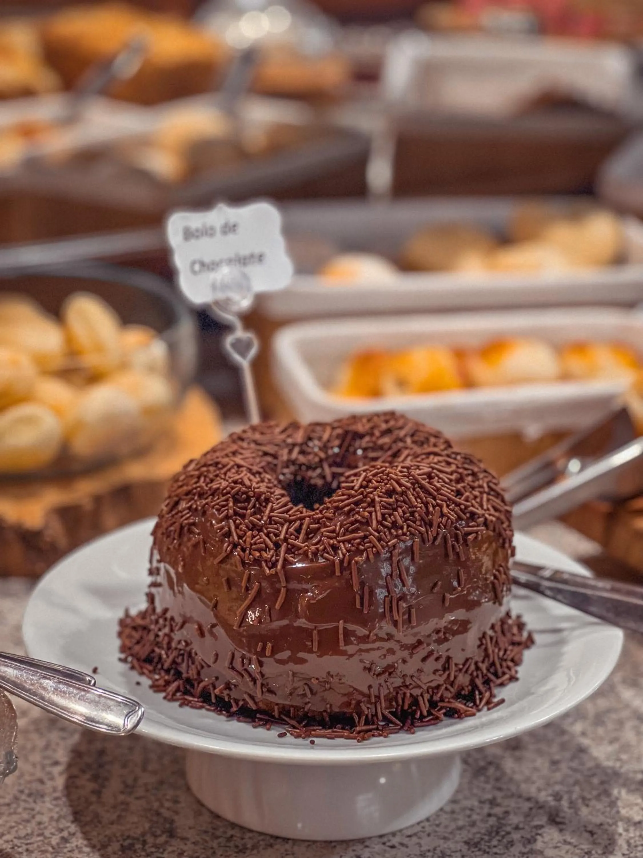 Breakfast in Hotel Pousada do Bosque