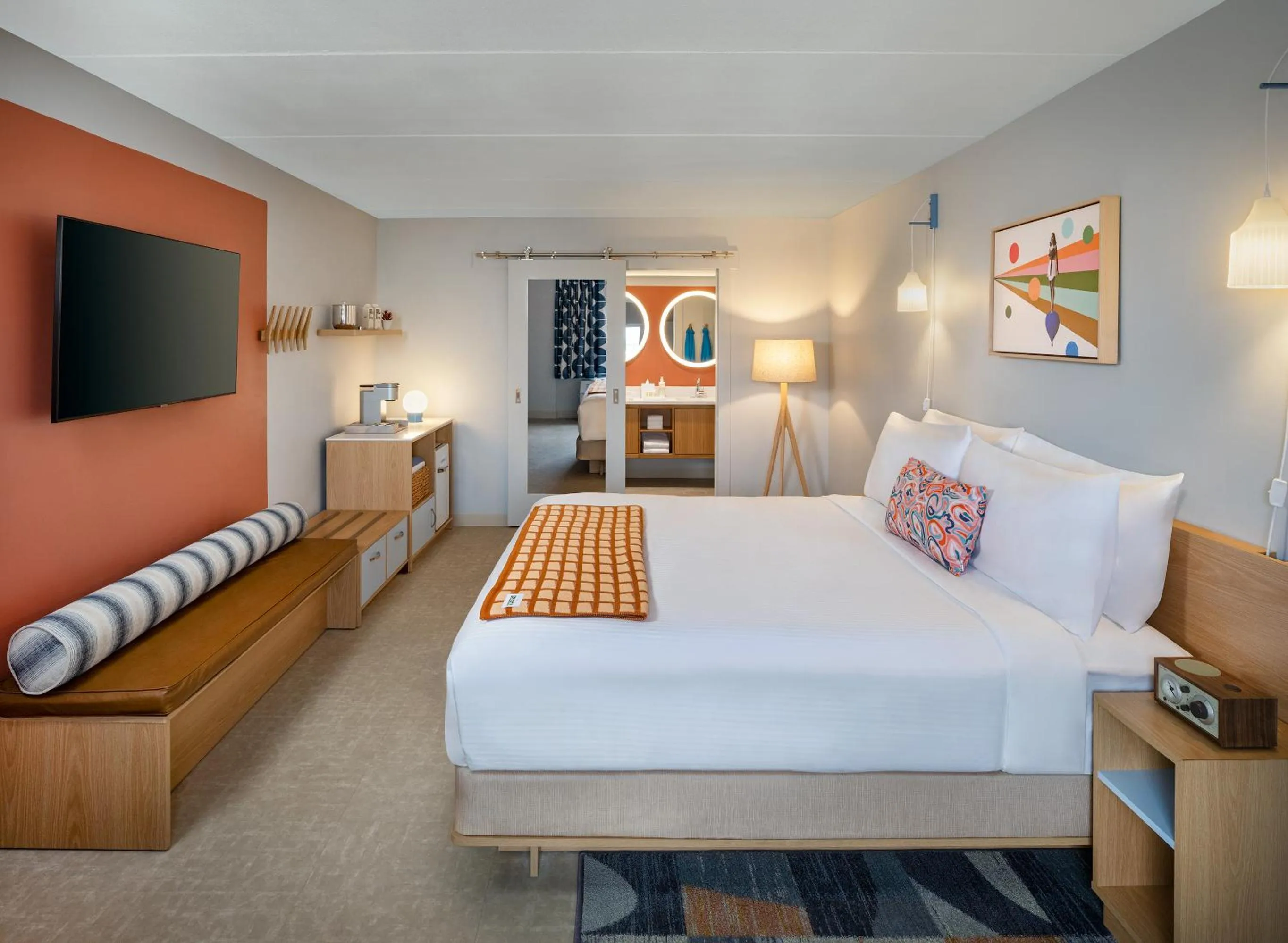 Bedroom, Bed in The Wayback, Pigeon Forge, A Tribute Portfolio Hotel