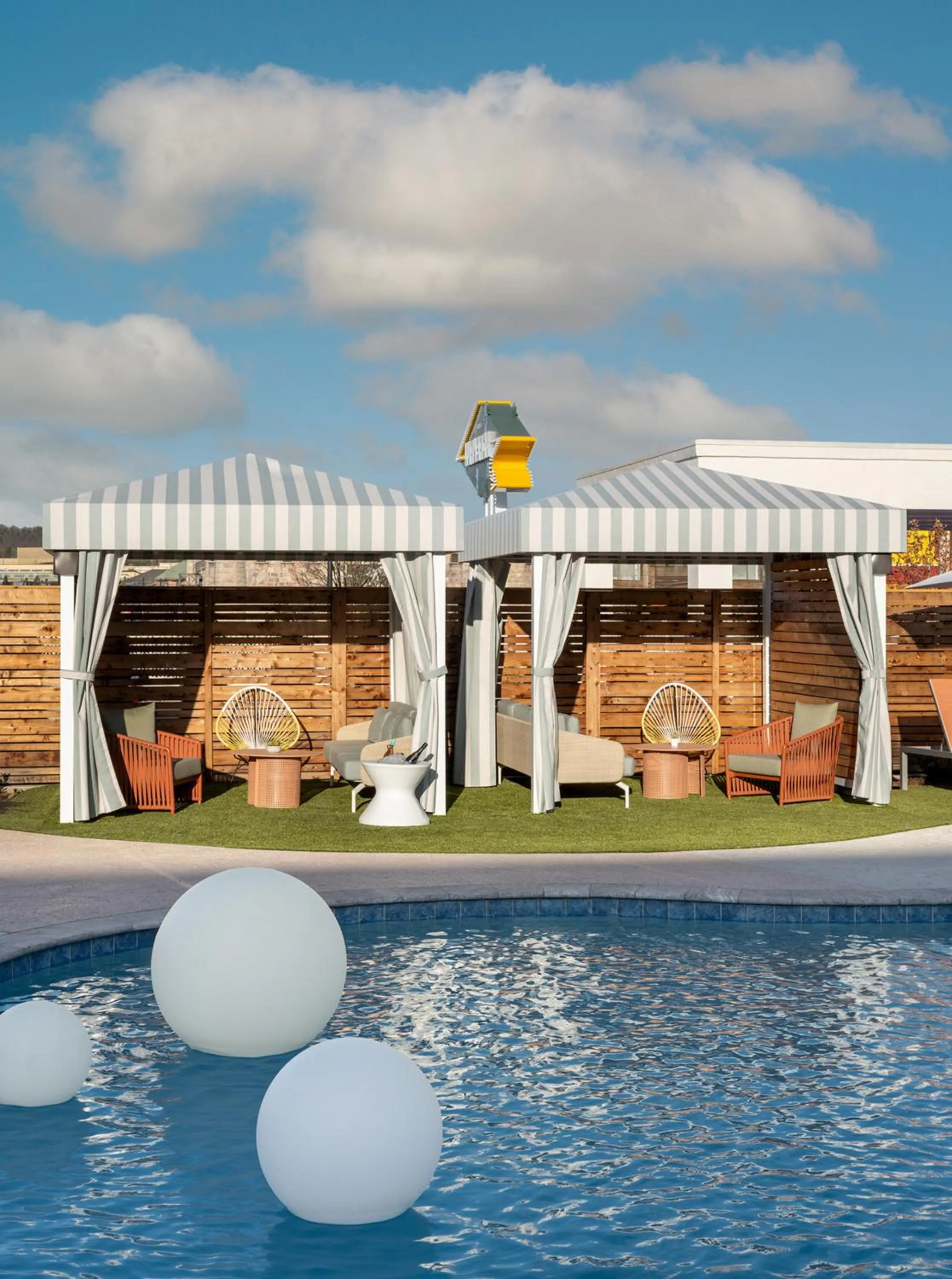 Patio in The Wayback, Pigeon Forge, A Tribute Portfolio Hotel
