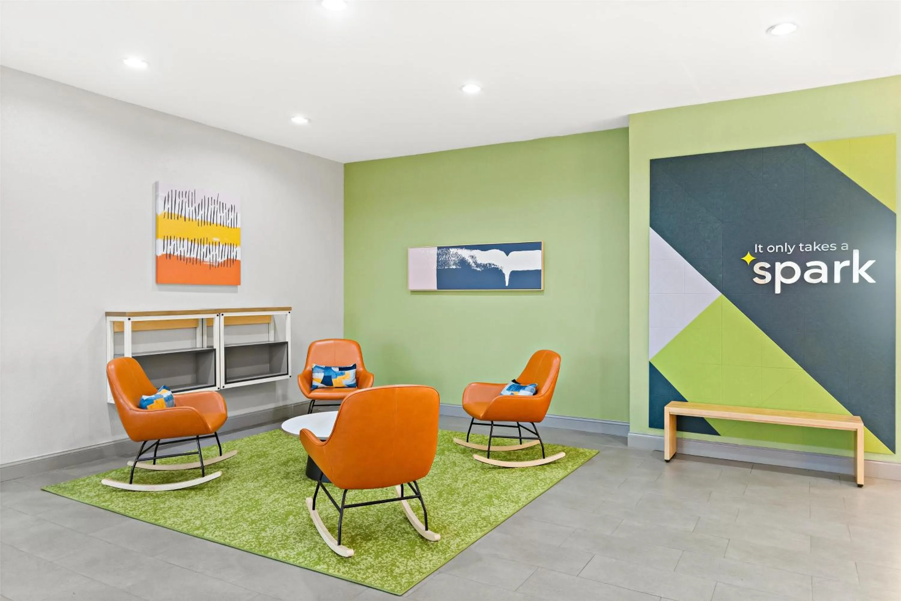 Lobby or reception in Spark by Hilton Panama City Beach