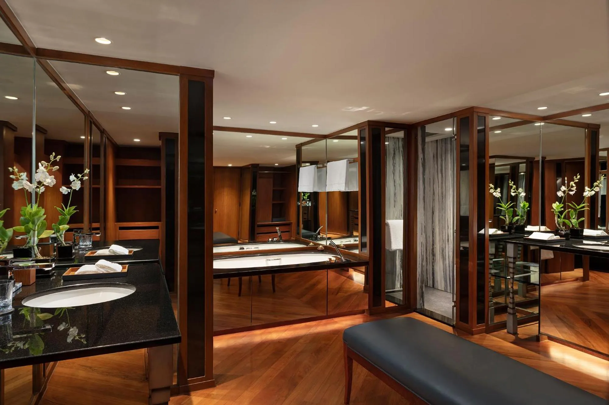 Bathroom in The Sukhothai Bangkok