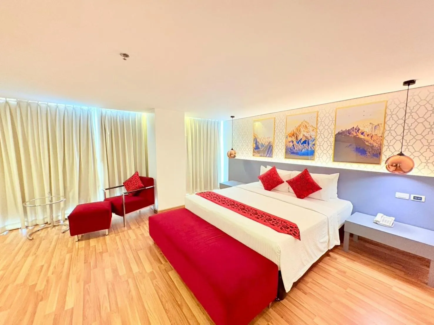 Bed in I Residence Hotel Silom