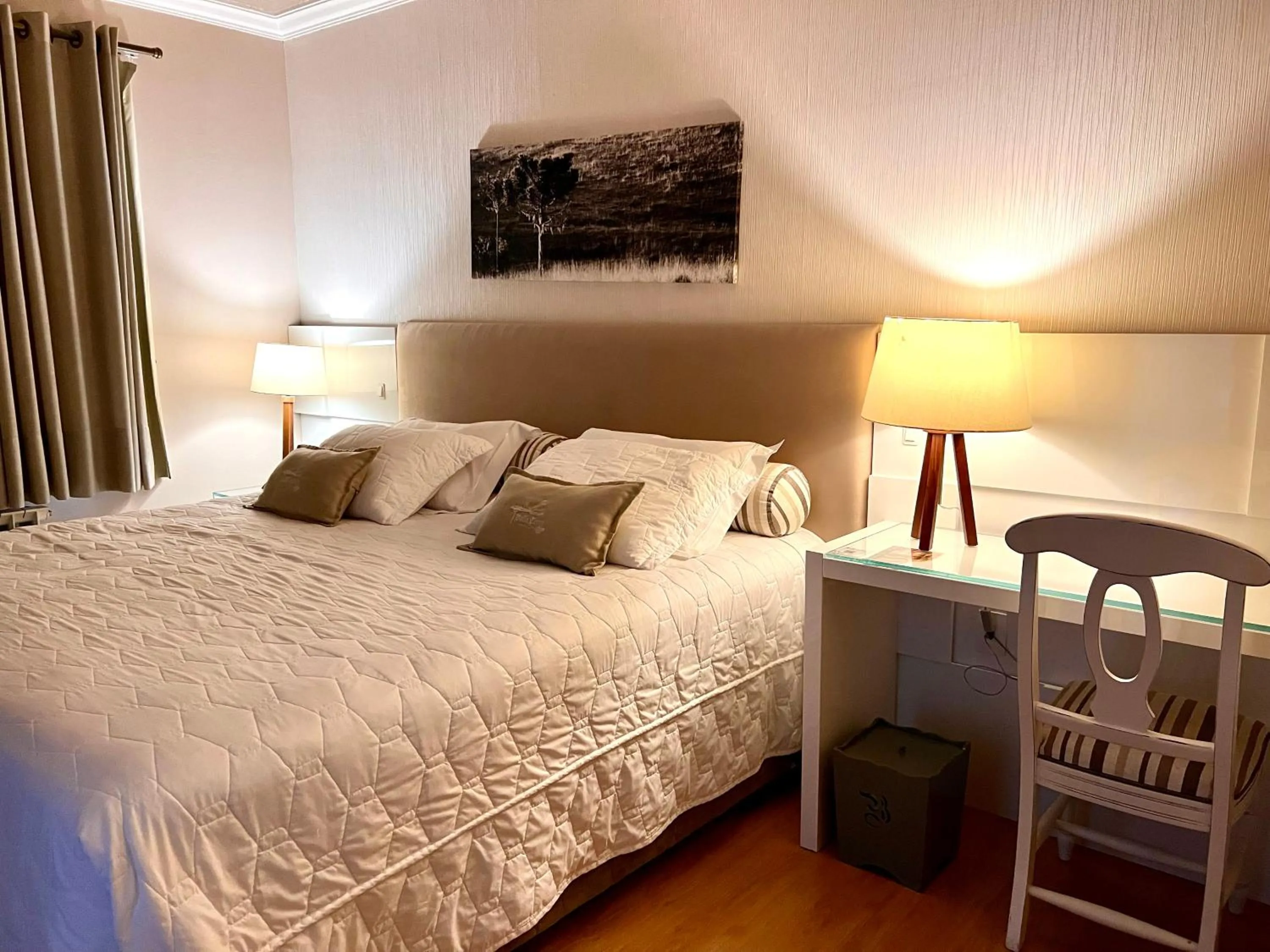 Bed in Pousada Bella Terra